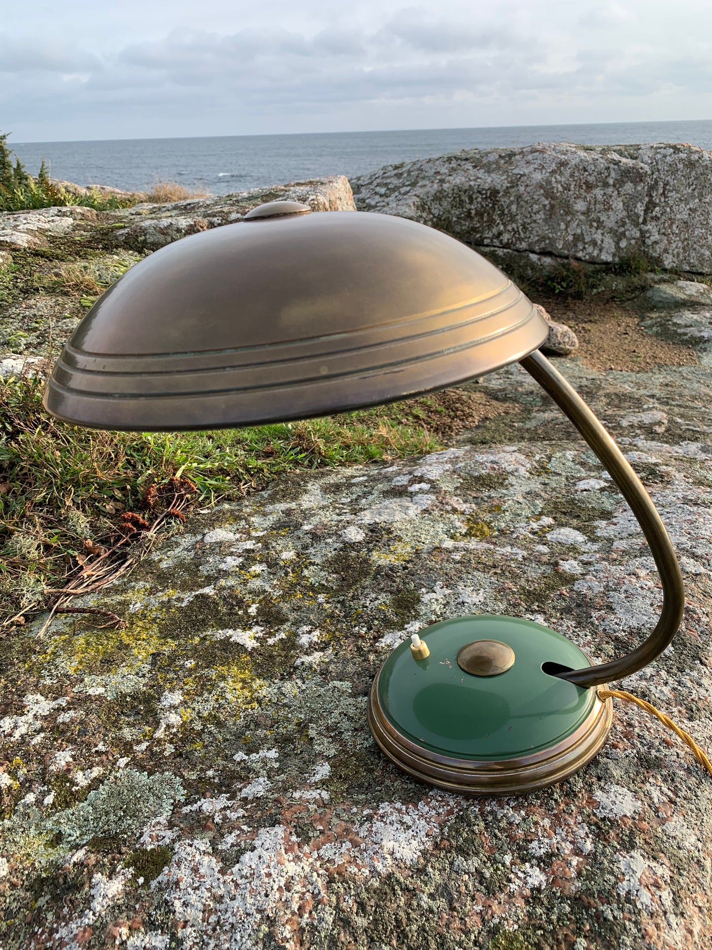 Helo - Grøn og messing