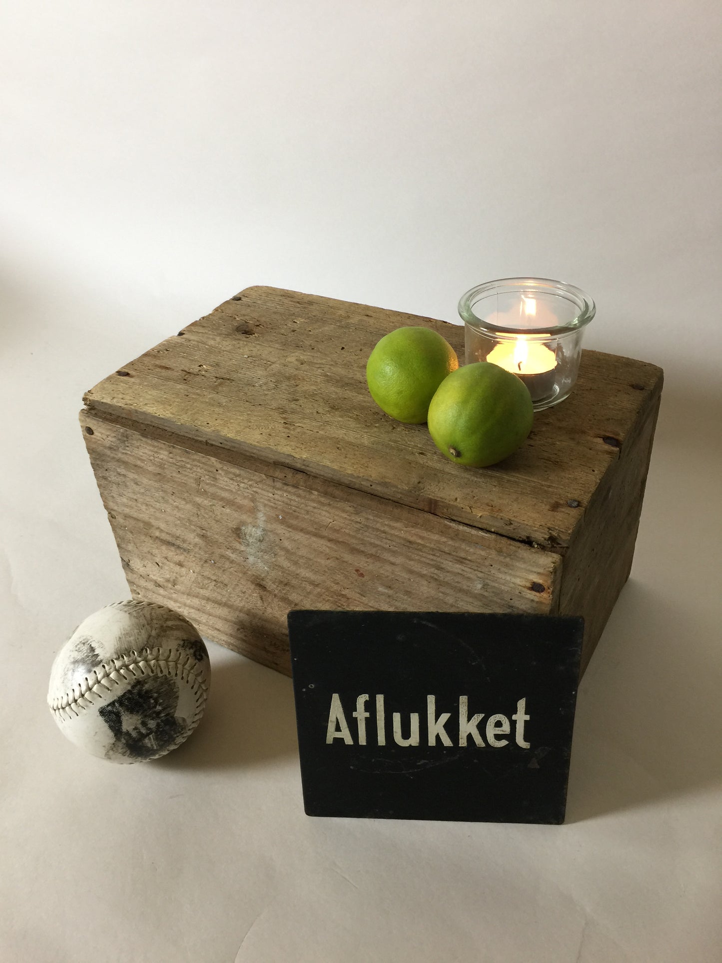 Sjovt gammelt skilt