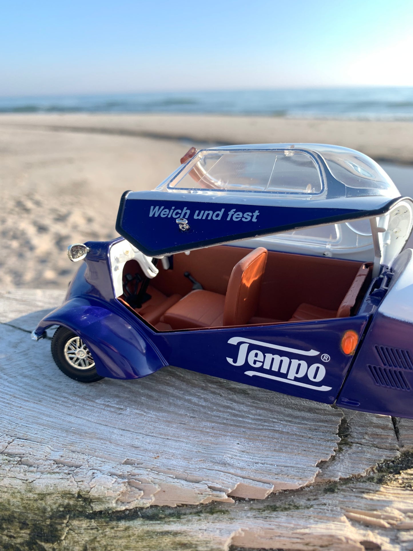 Messerschmidt kabinescooter - Blå