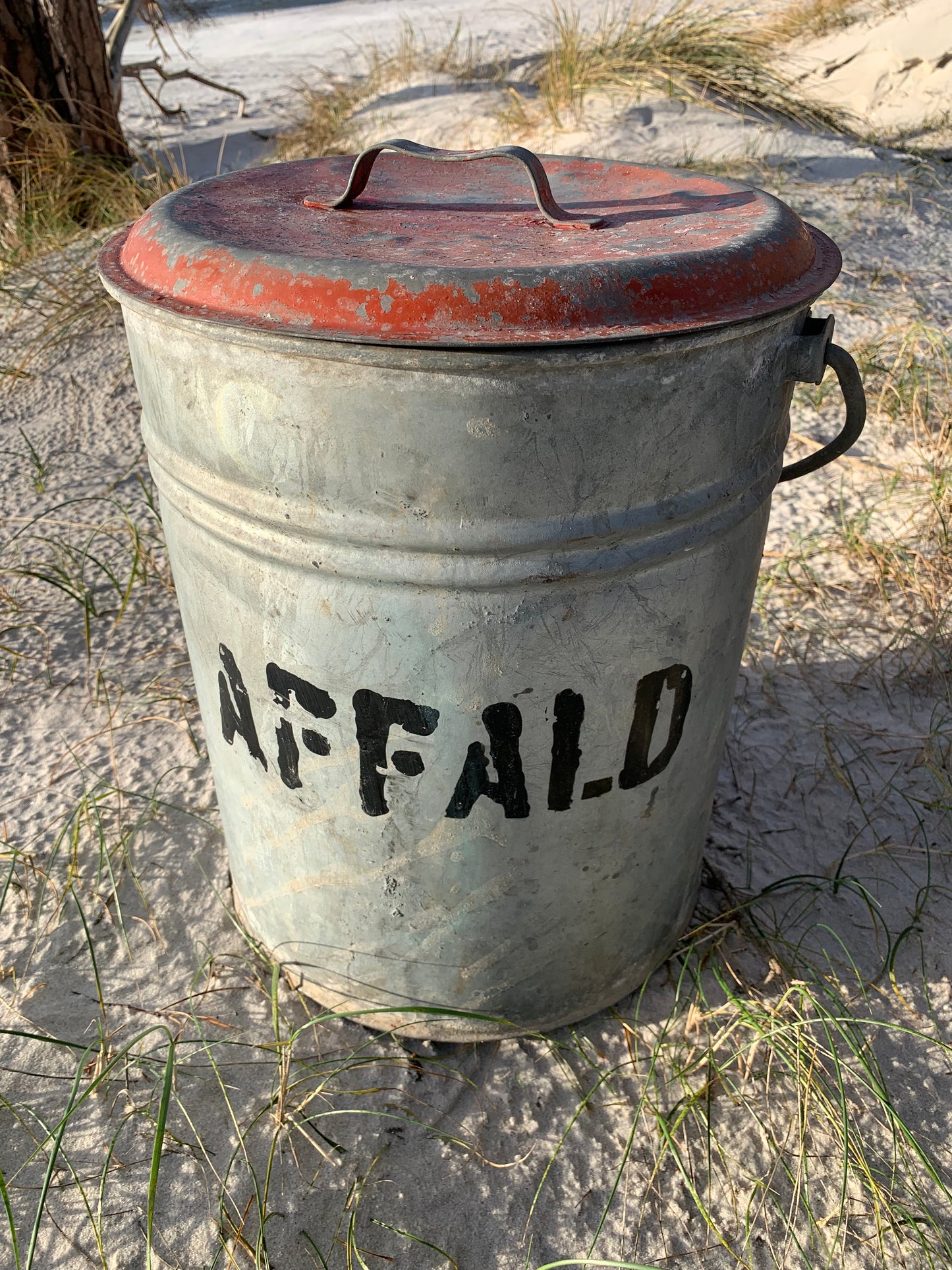 Industriel affaldsspand