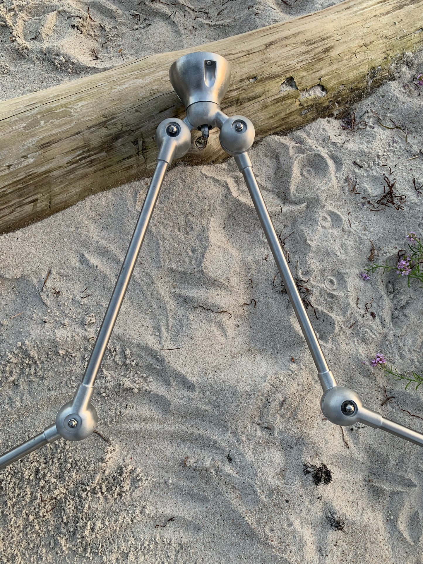 Jieldé væg/loftlampe med dobbeltbeslag og to gange to arme