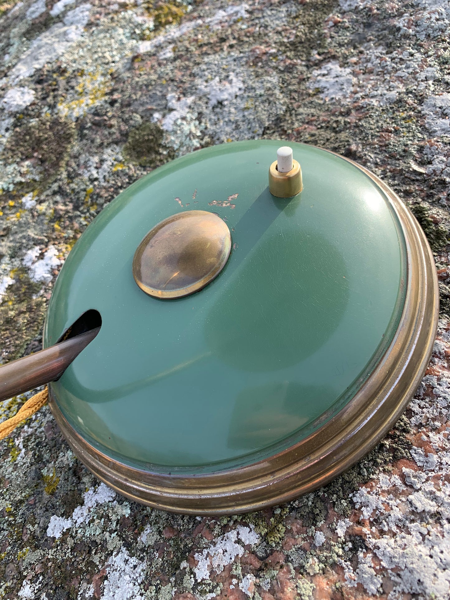 Helo - Grøn og messing