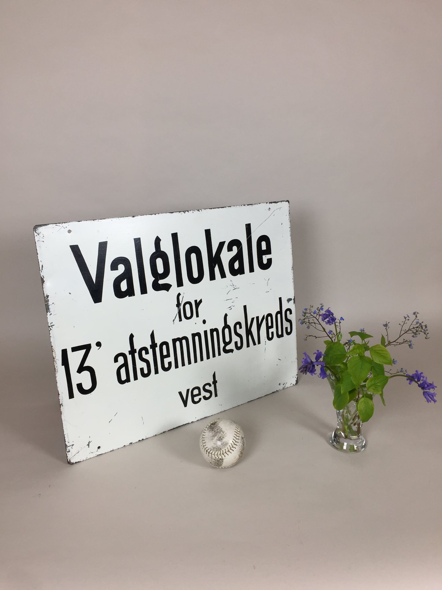 Valgskilt 13 Vest