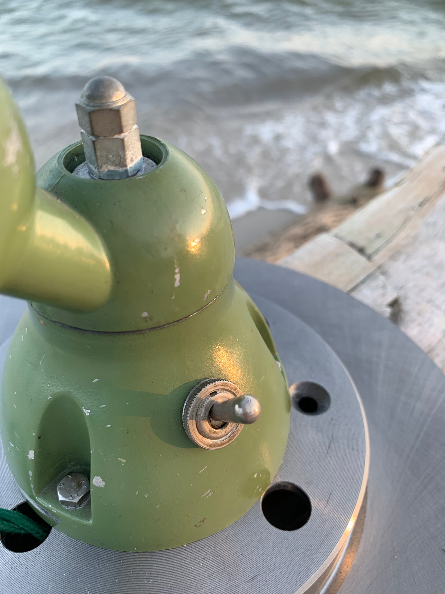 Jieldé bord/væg lampe med to arme - Grøn