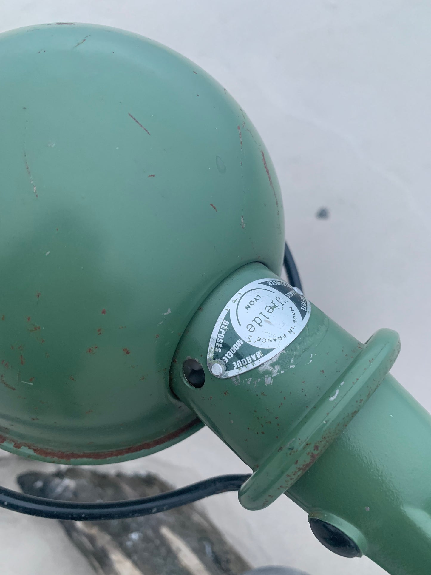 Jieldé bord/væg lampe med to arme - Grøn