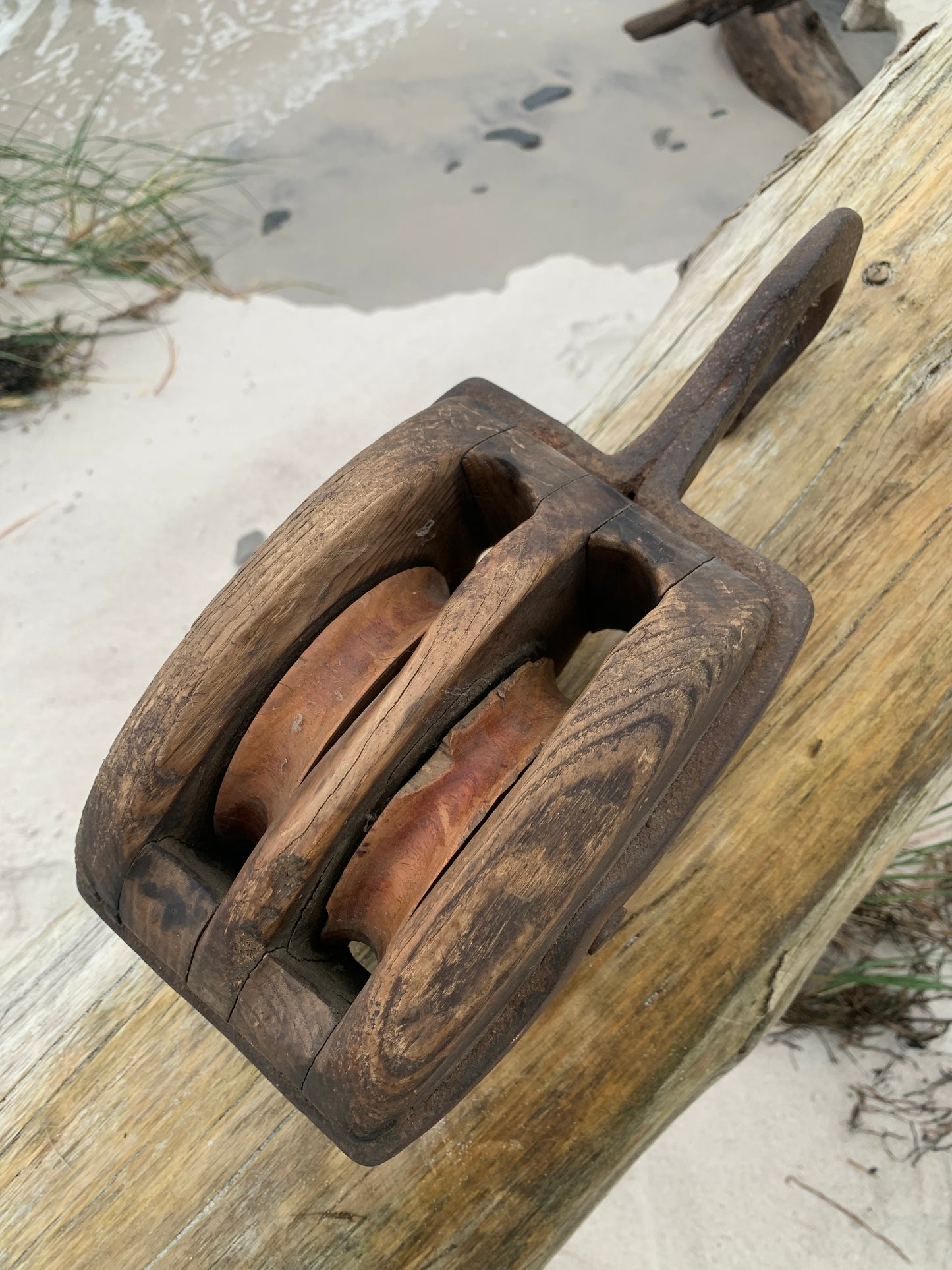 Gammel talje med smuk patina