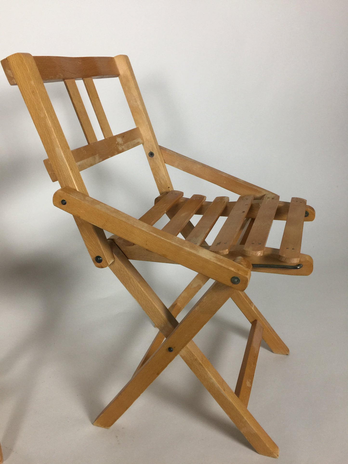 Fransk børneklapstol med bord