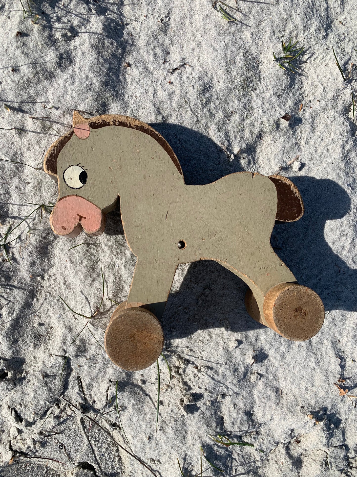 Gammel legetøjshest