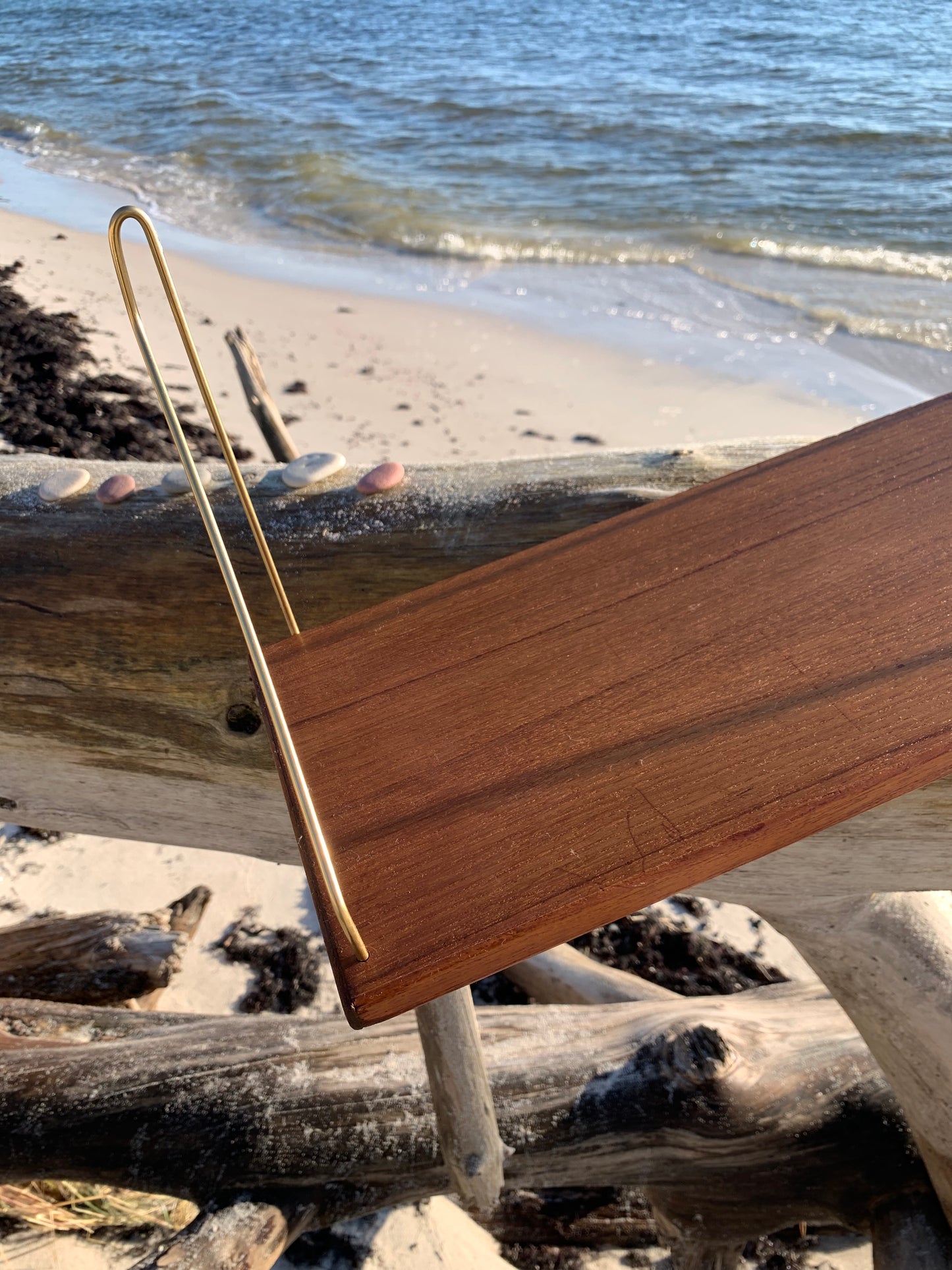 Hylde i teak