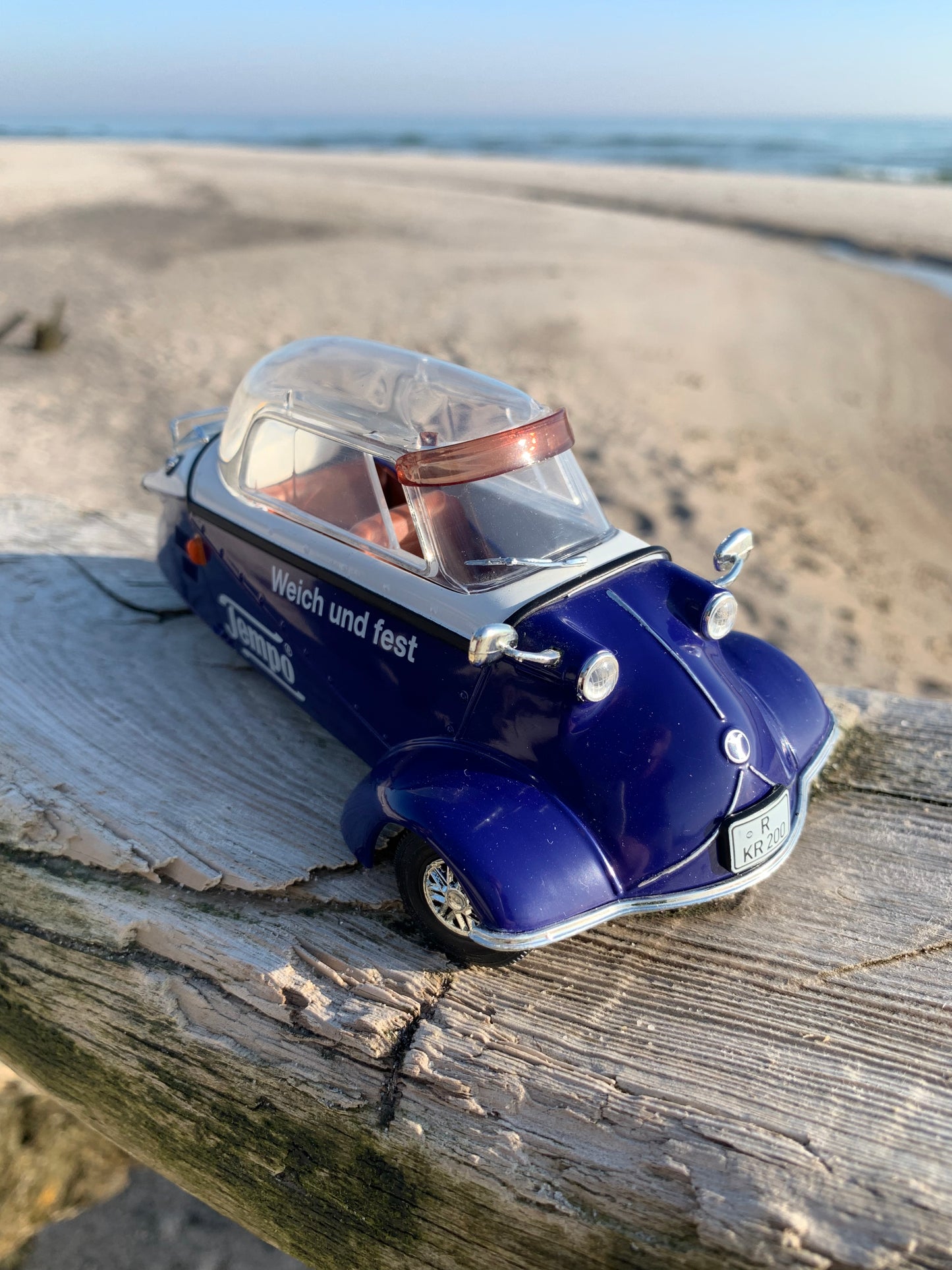 Messerschmidt kabinescooter - Blå