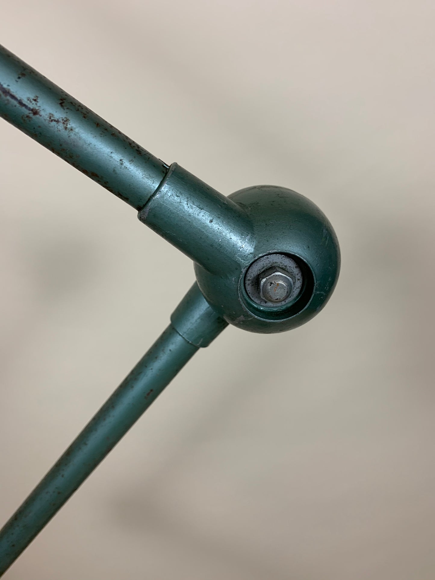 Original grøn Jieldé gulvlampe