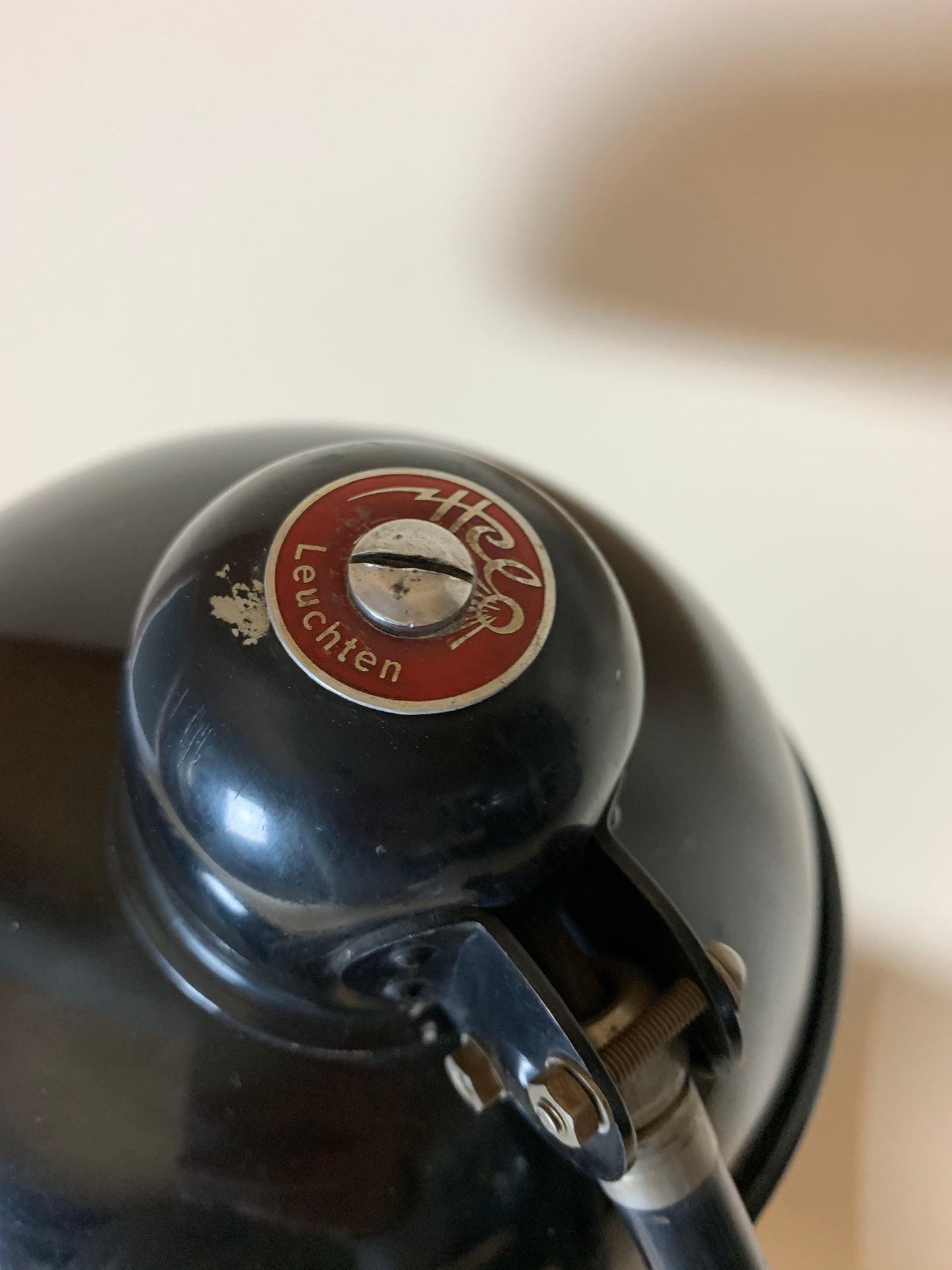 Helo bordlampe - sort