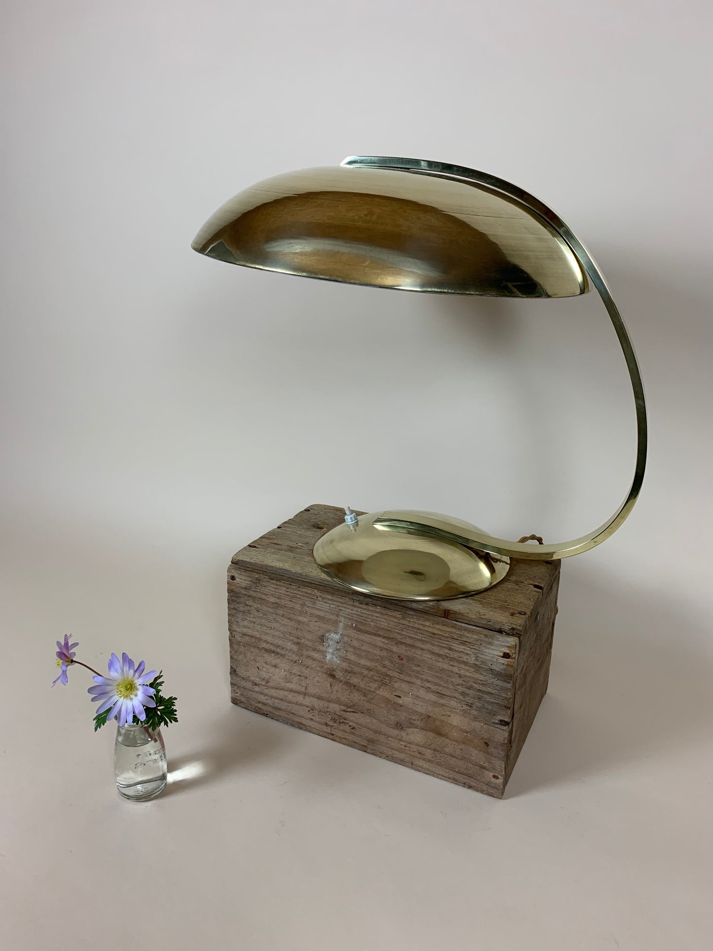 Hillebrand messinglampe