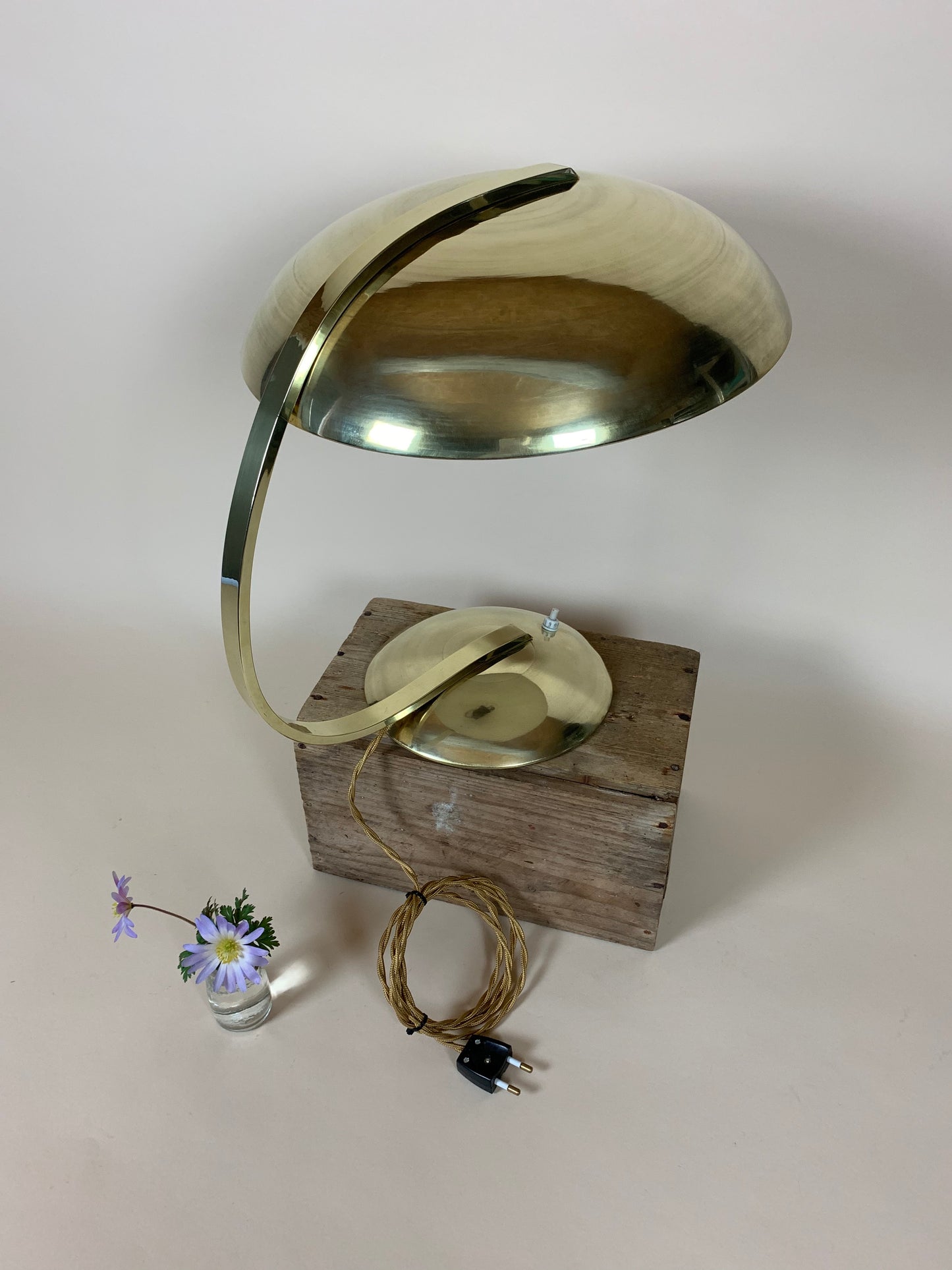 Hillebrand messinglampe