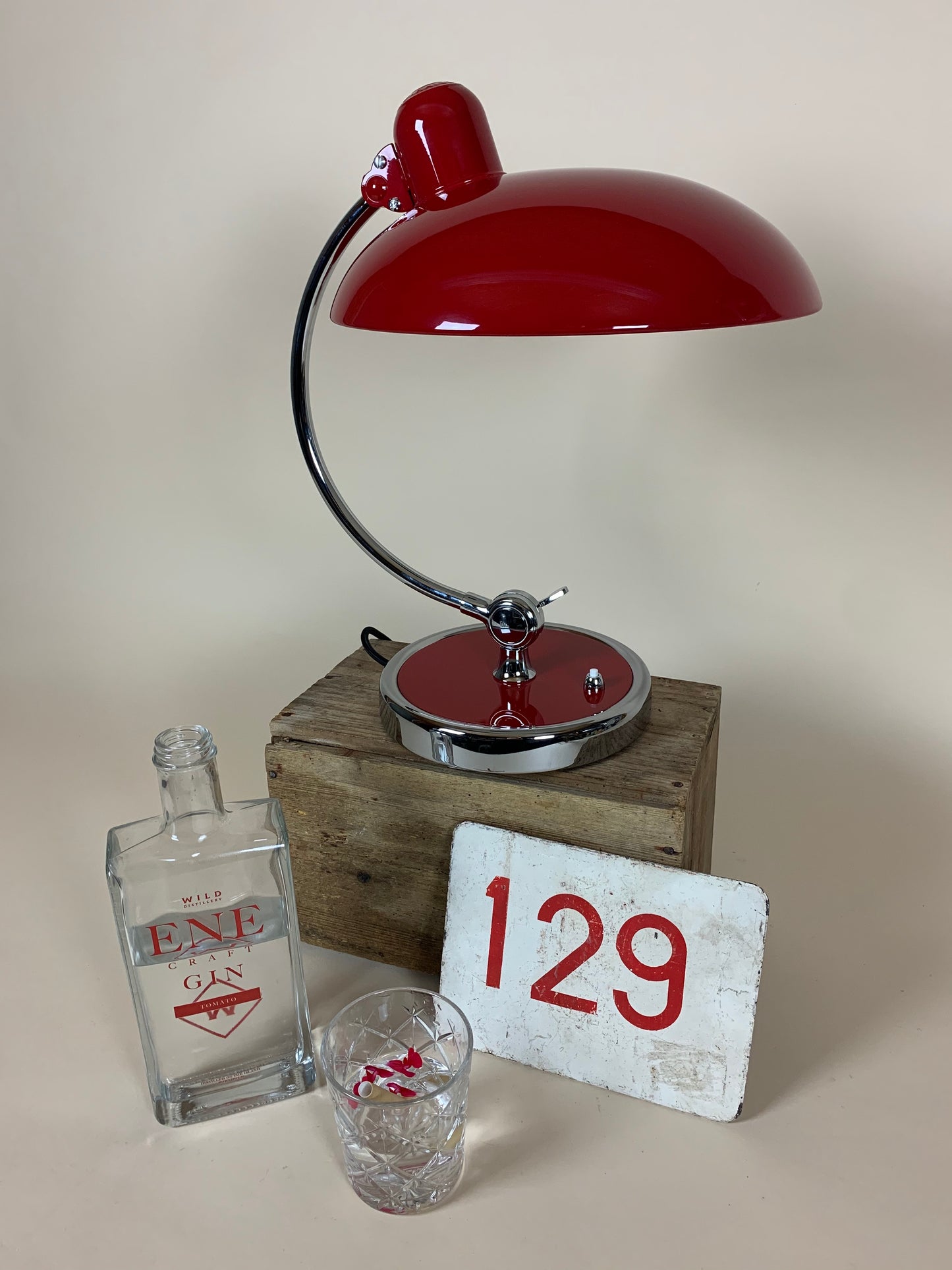 Kaiser Idell 6631 - Rød