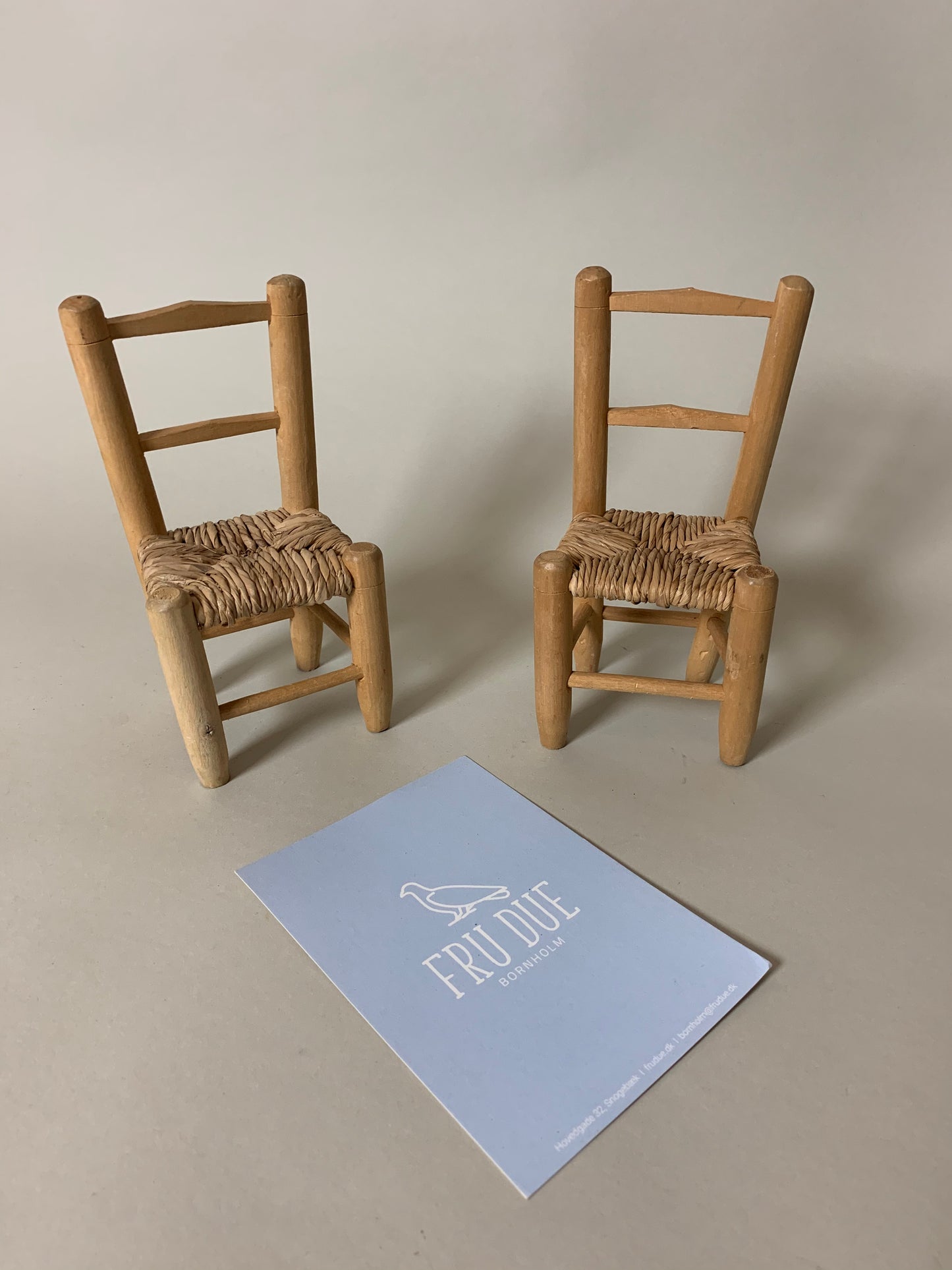 Miniature stol - Prisen er pr. stk.