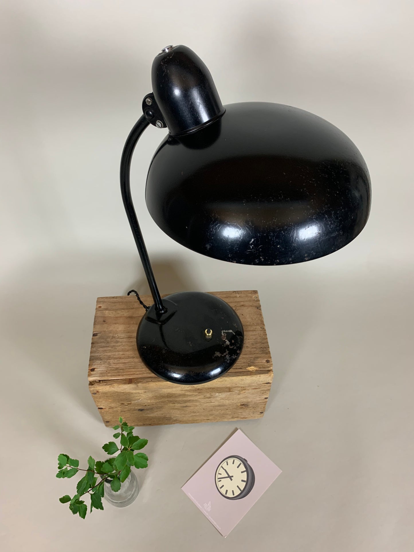 Tysk Escolux bordlampe