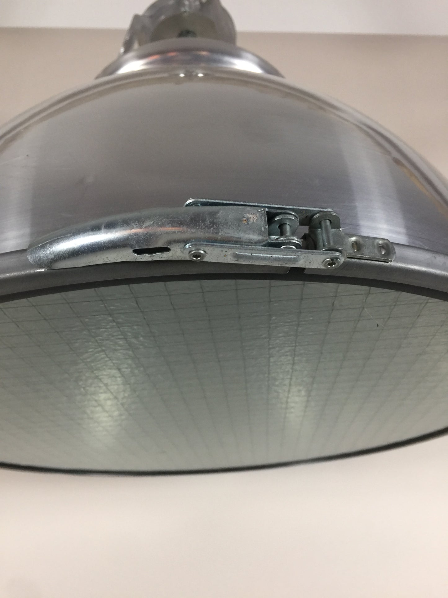 Original BTC lampe - Titan med trådglas