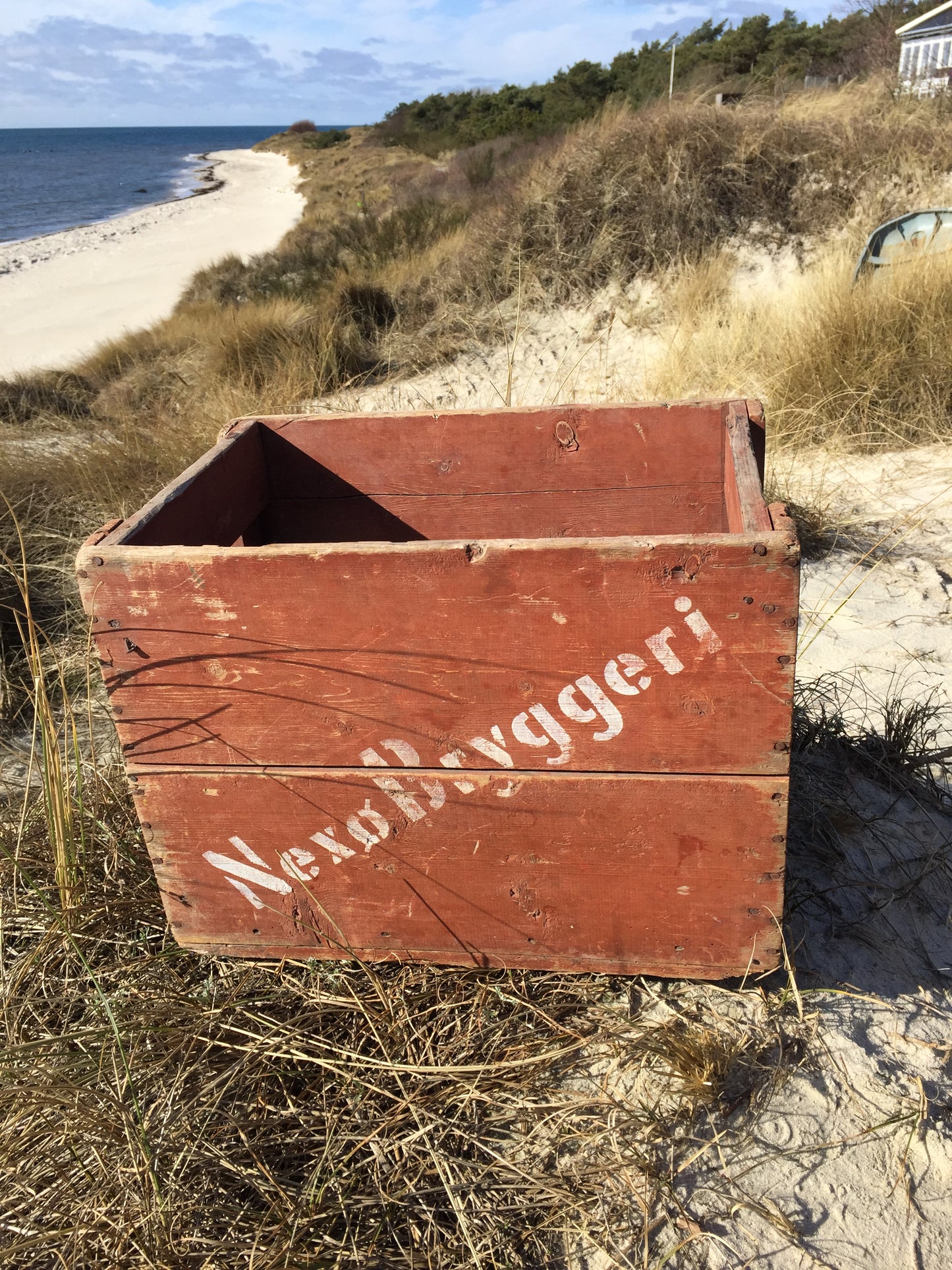 Ølkasse fra Nexø bryggeri