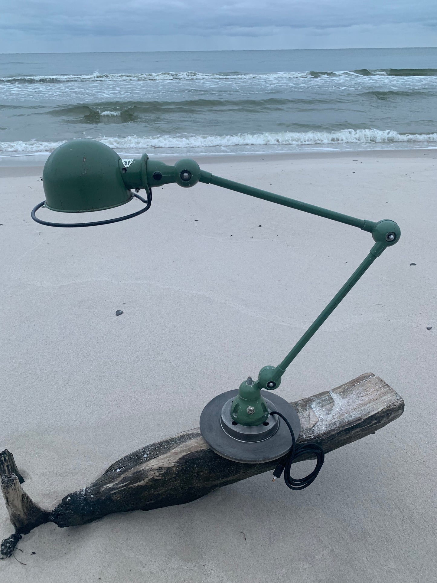 Jieldé bord/væg lampe med to arme - Grøn
