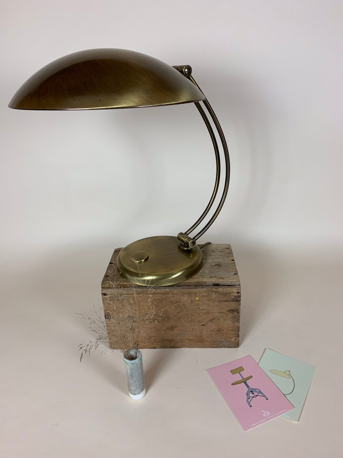 Hillebrand lampe fra omkring 1950 - Sjældent set eksemplar