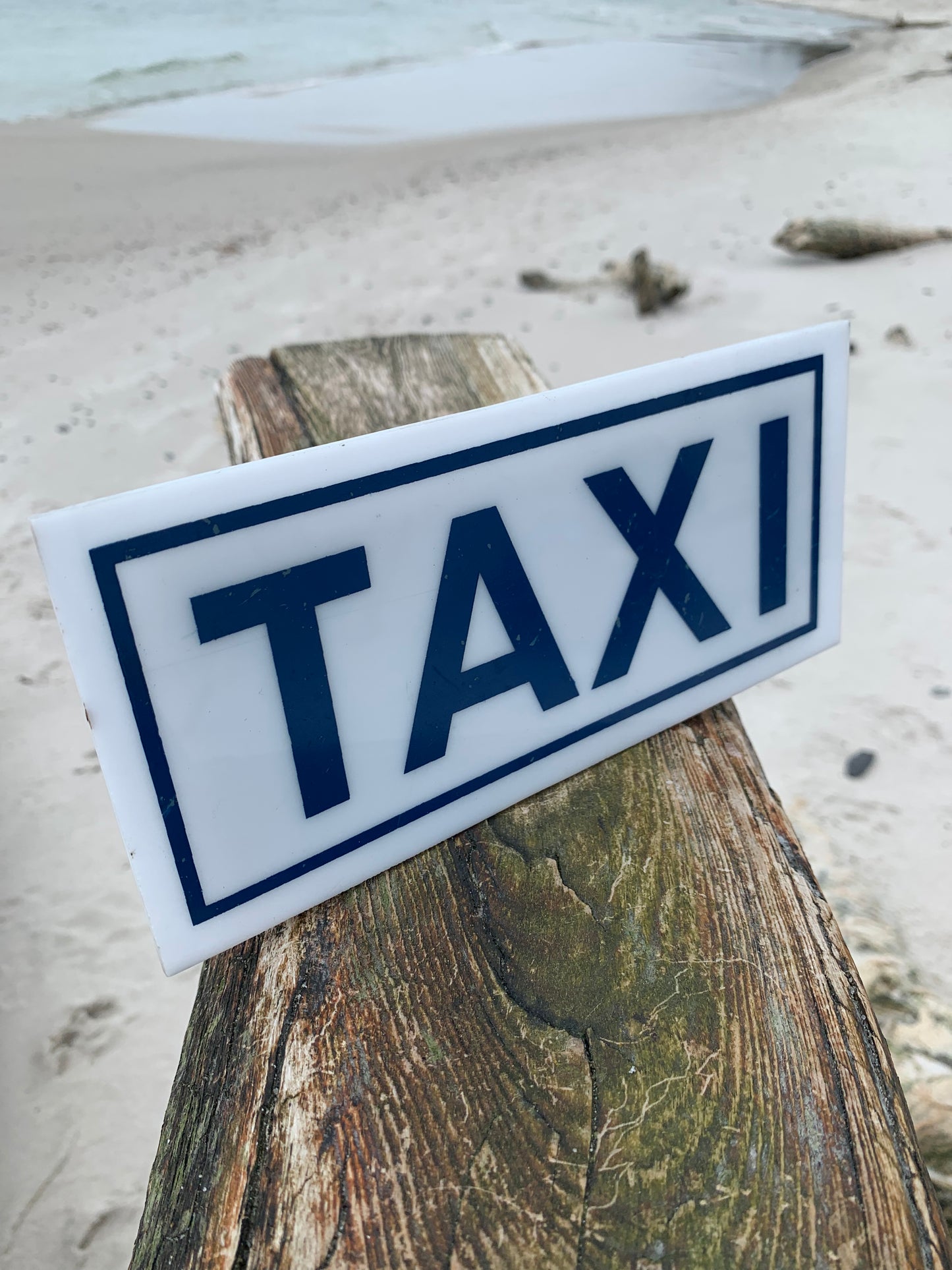 Lysskilt - Taxi