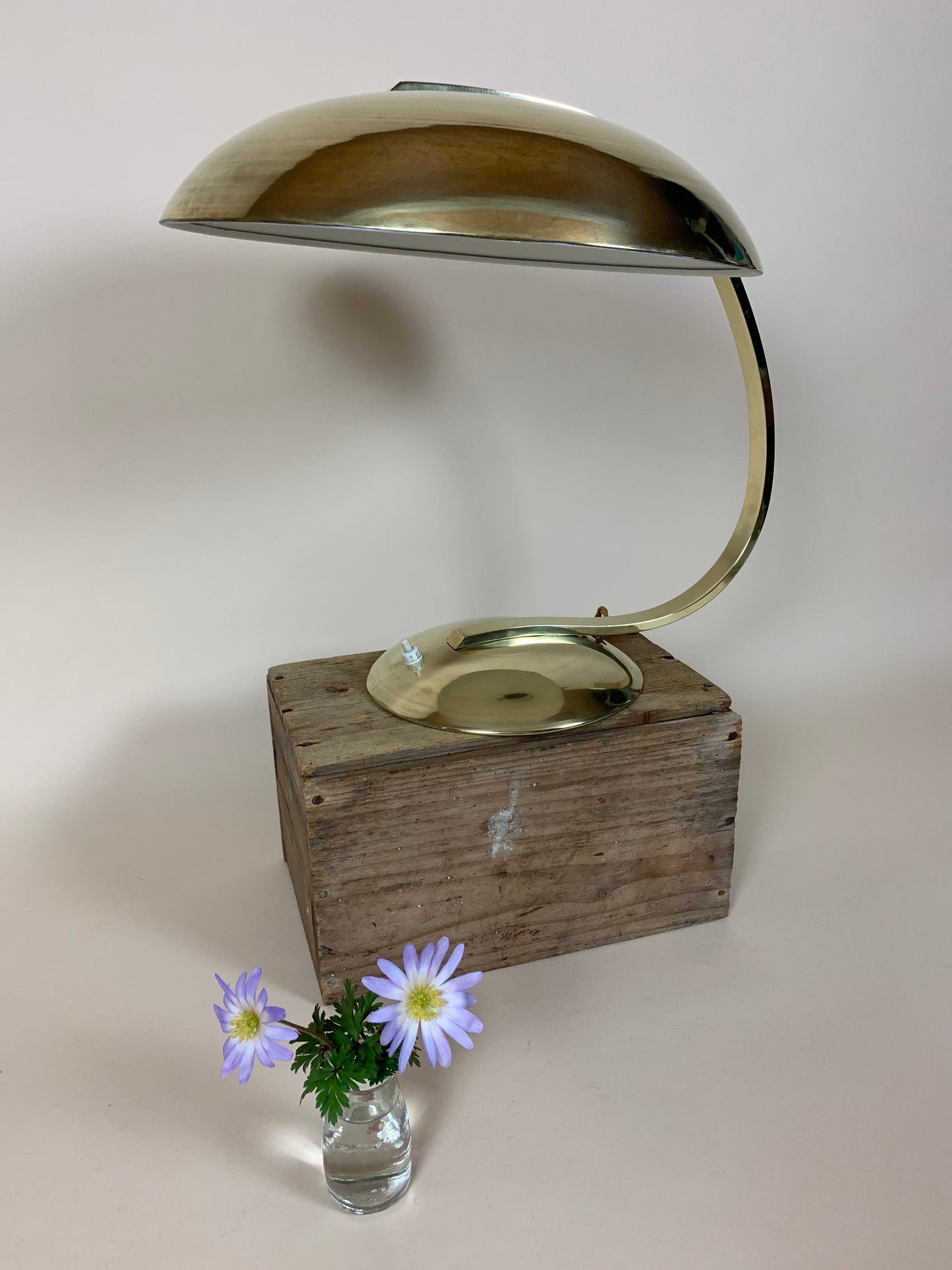 Hillebrand messinglampe