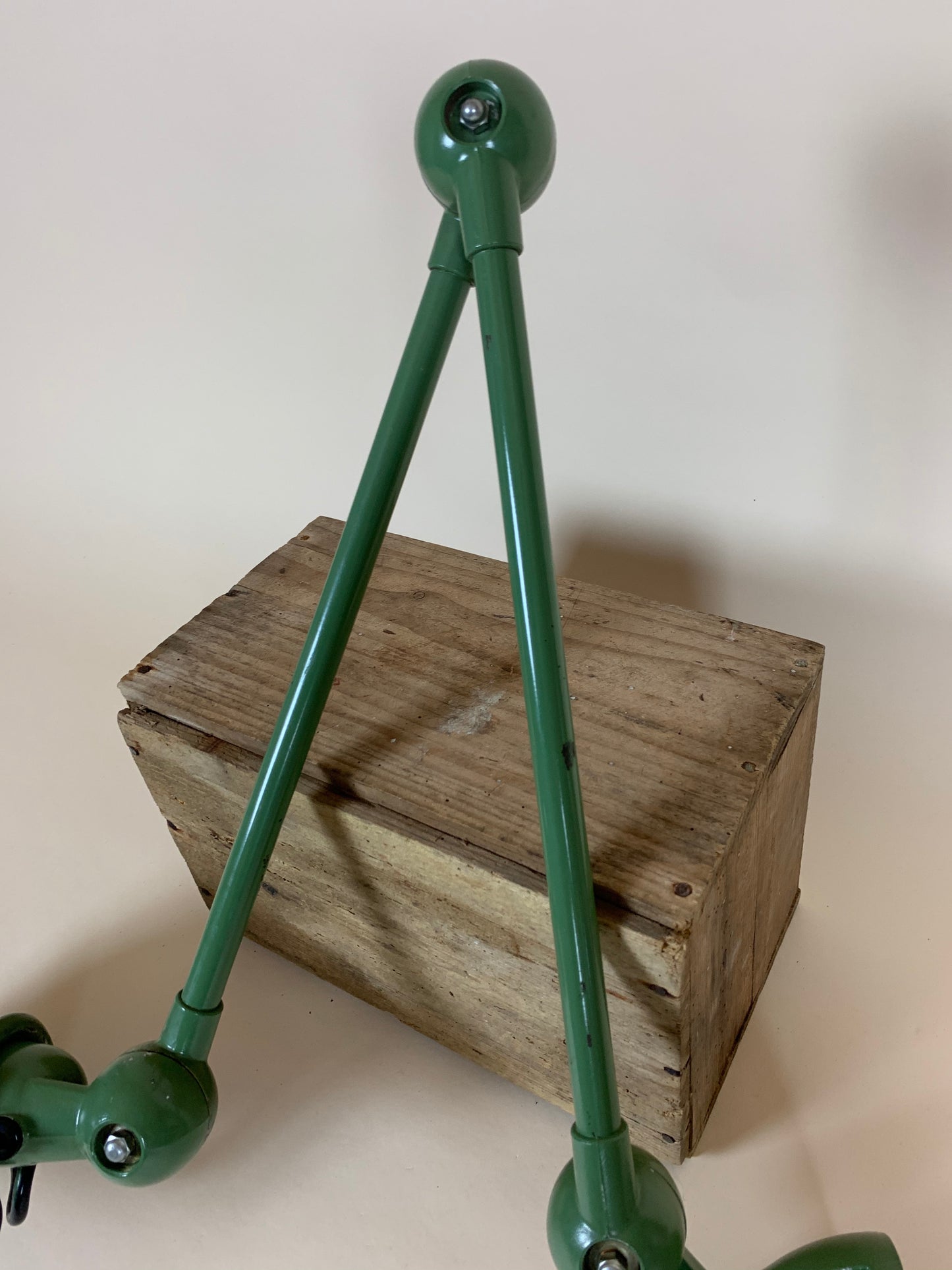 Jieldé væglampe med 2 arme - Grøn