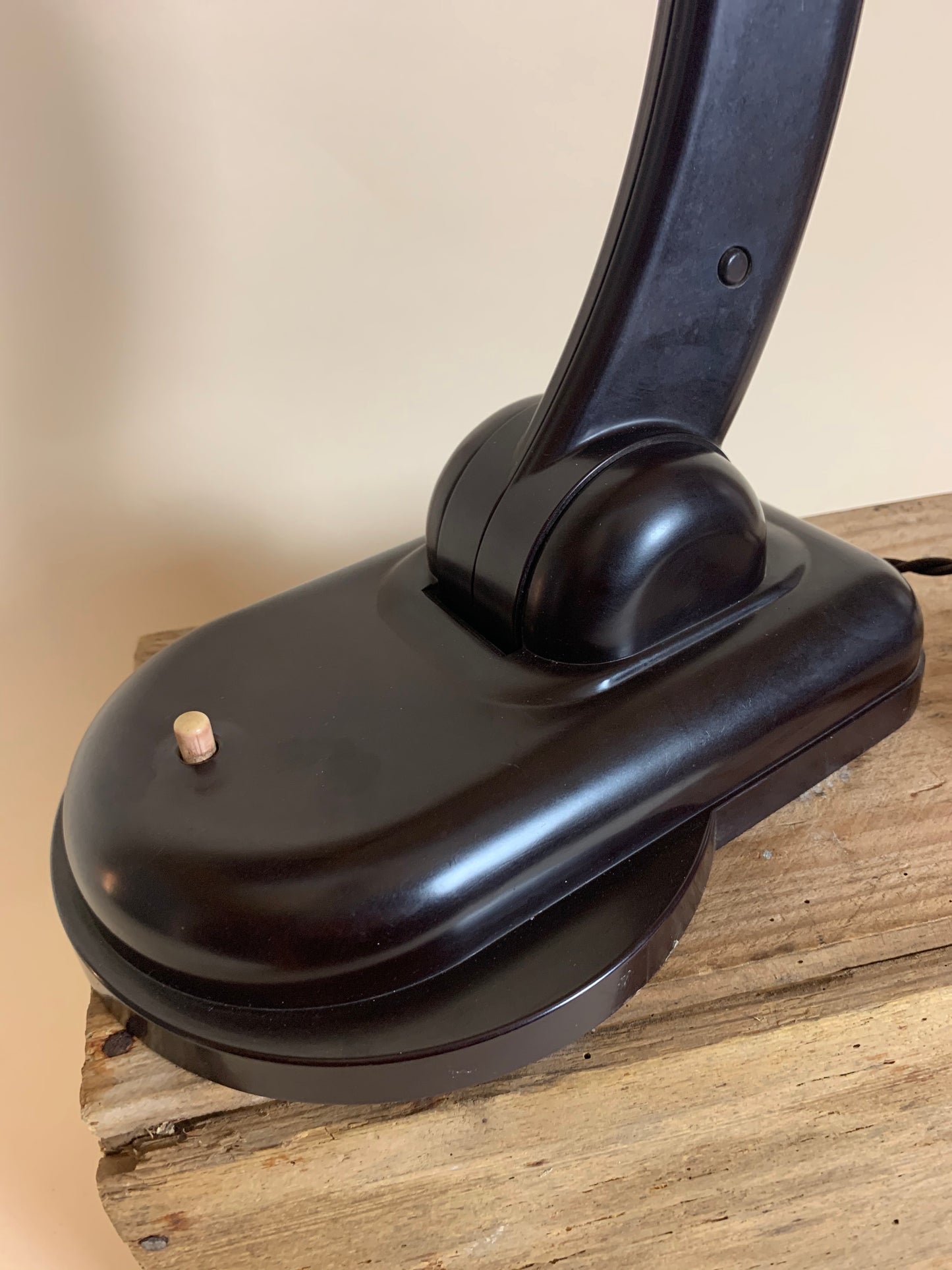 Christian Dell bakelit lampe