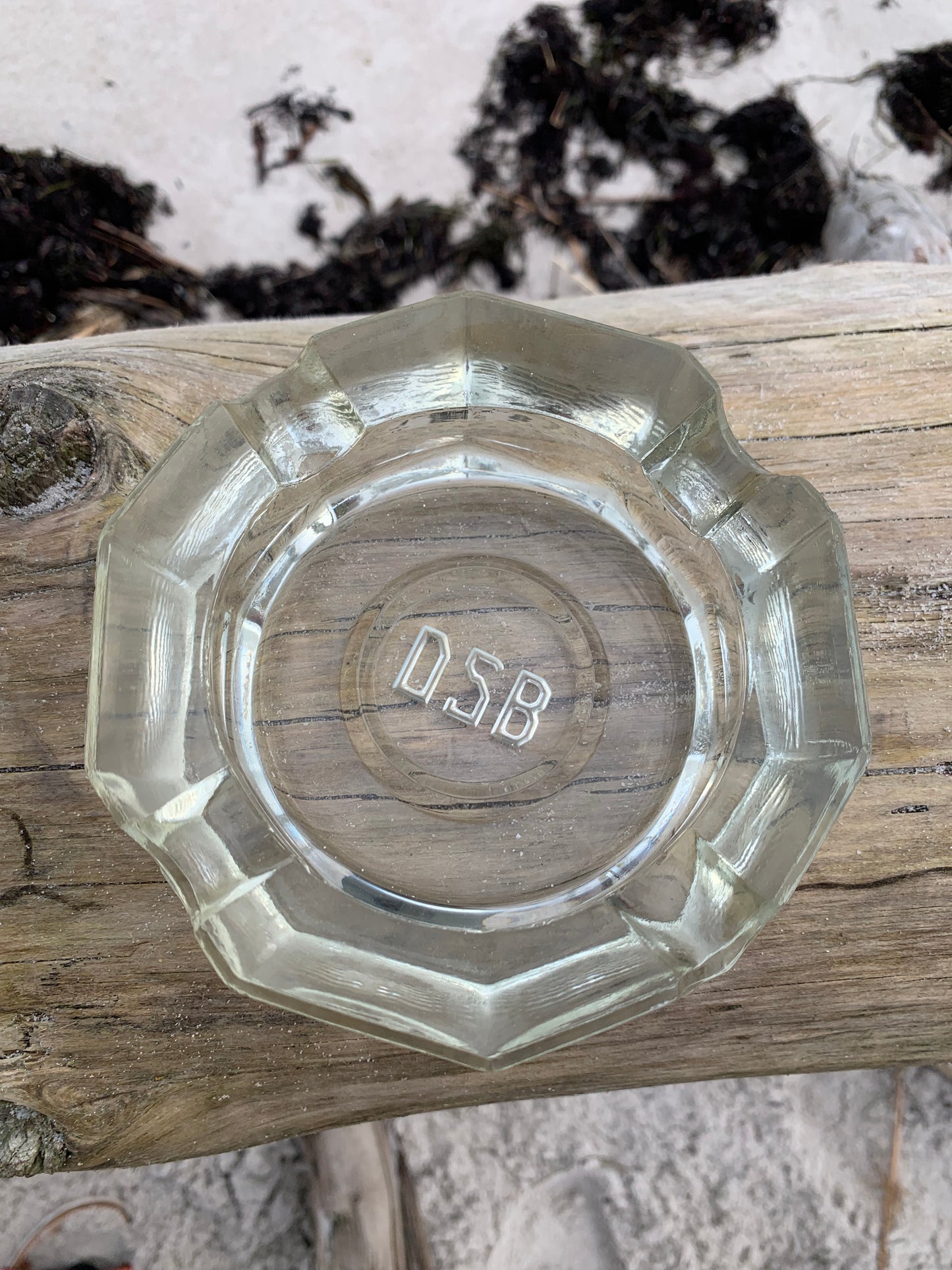 DSB askebæger i glas