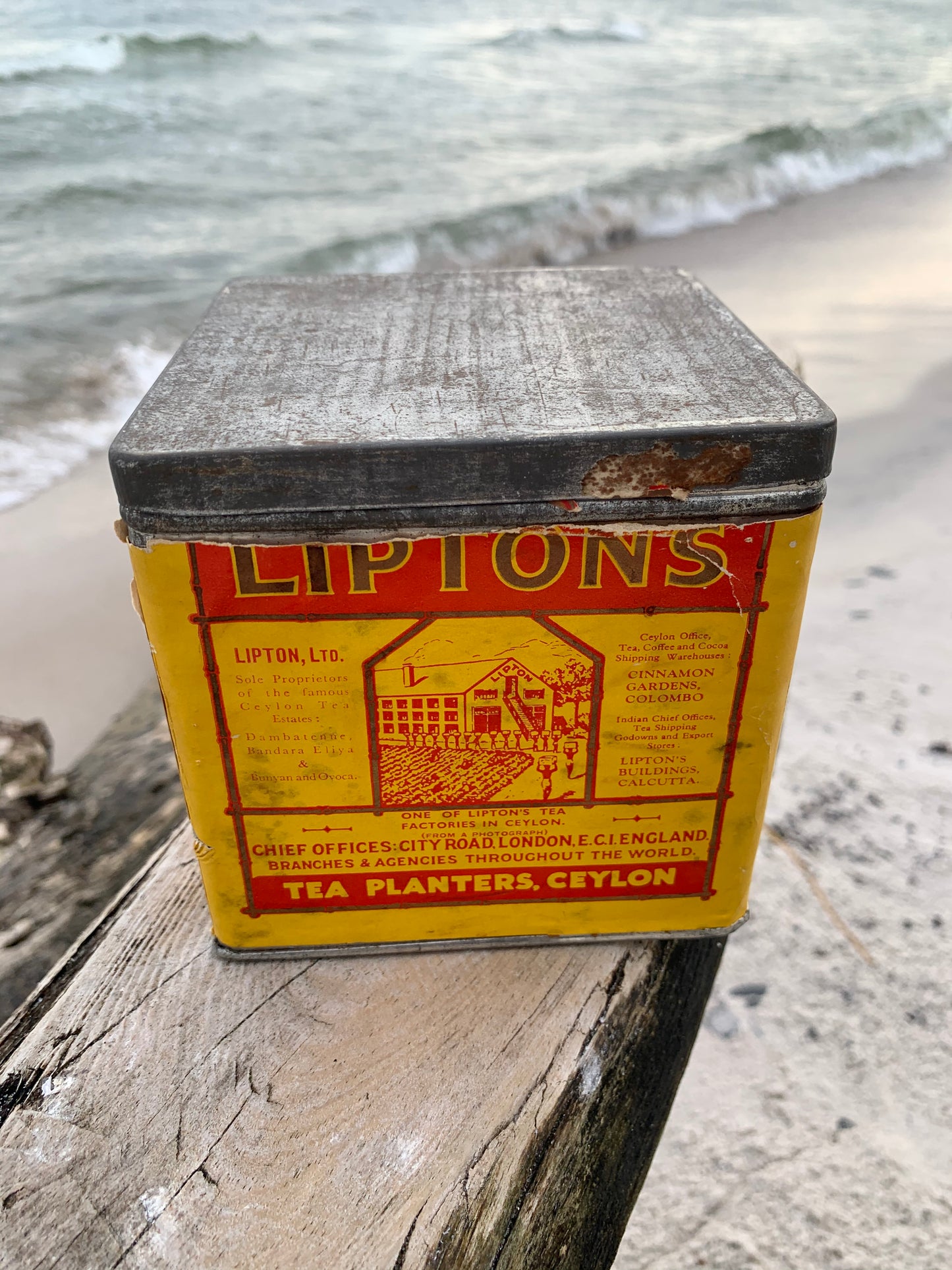 Lipton tea dåse