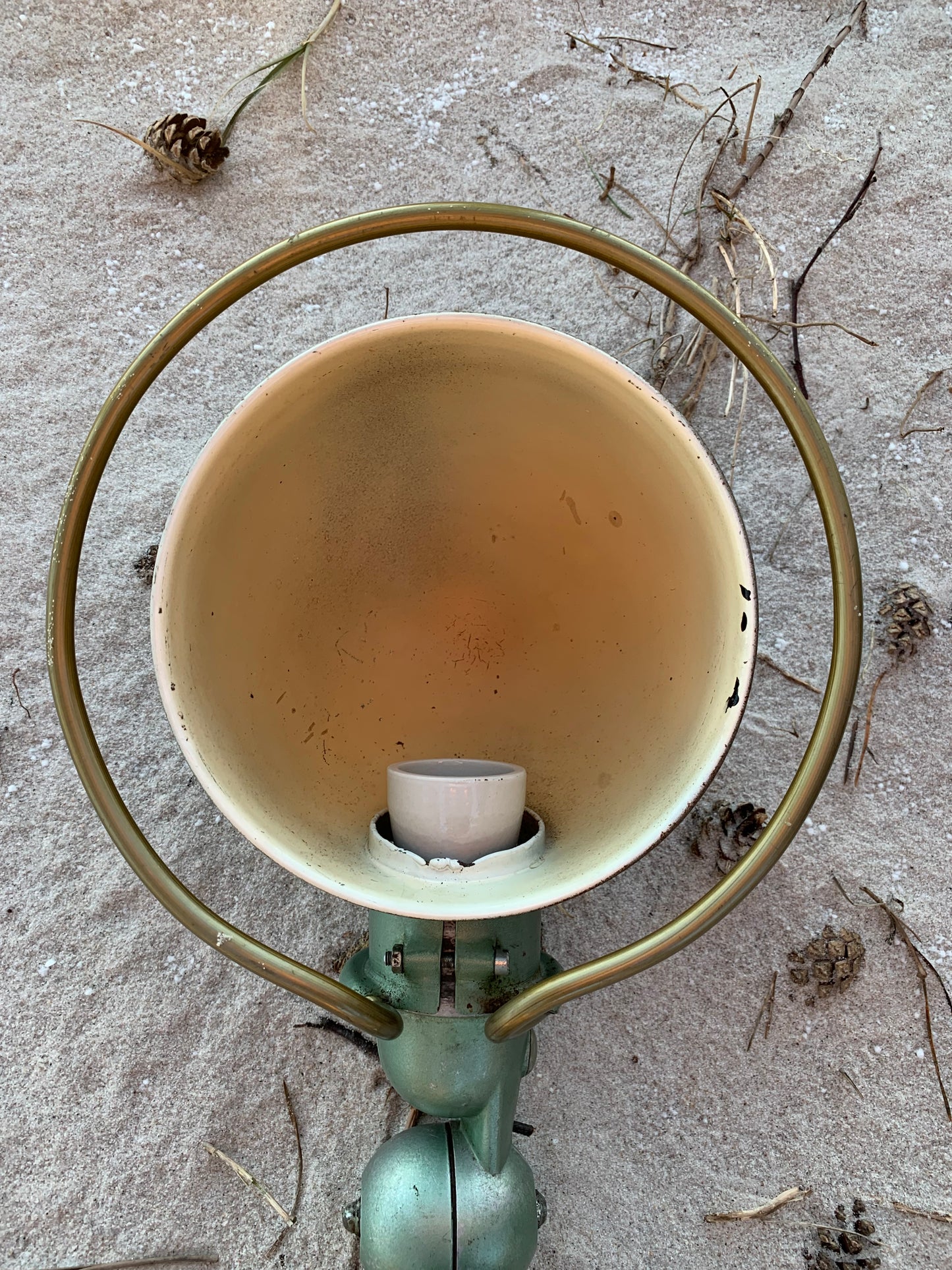 Jieldé væglampe - Grøn