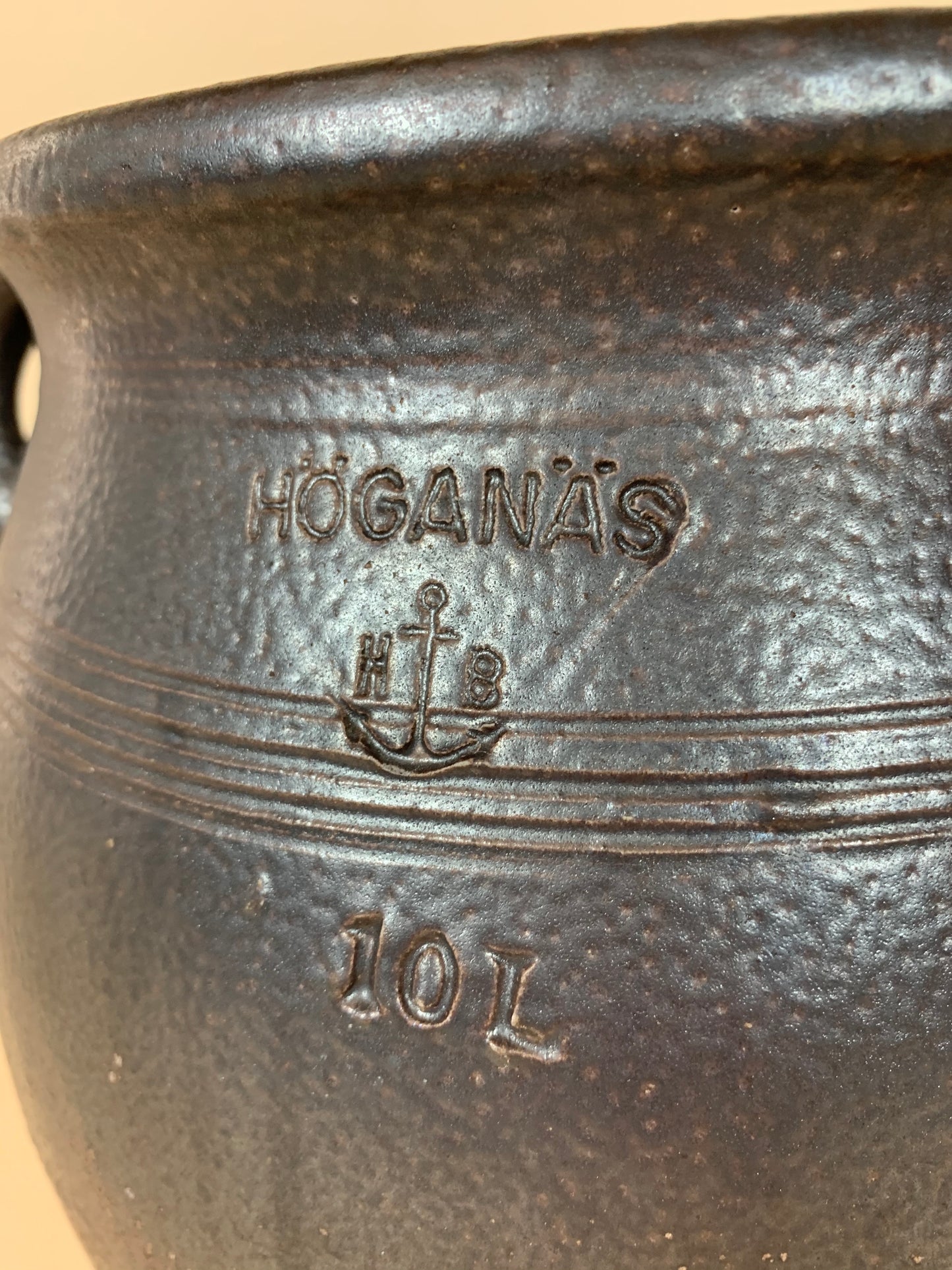 Höganäs syltekrukke 10 L.
