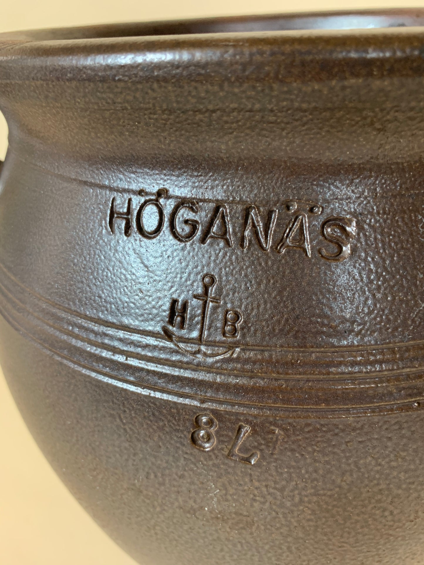 Höganäs syltekrukke 8 L.