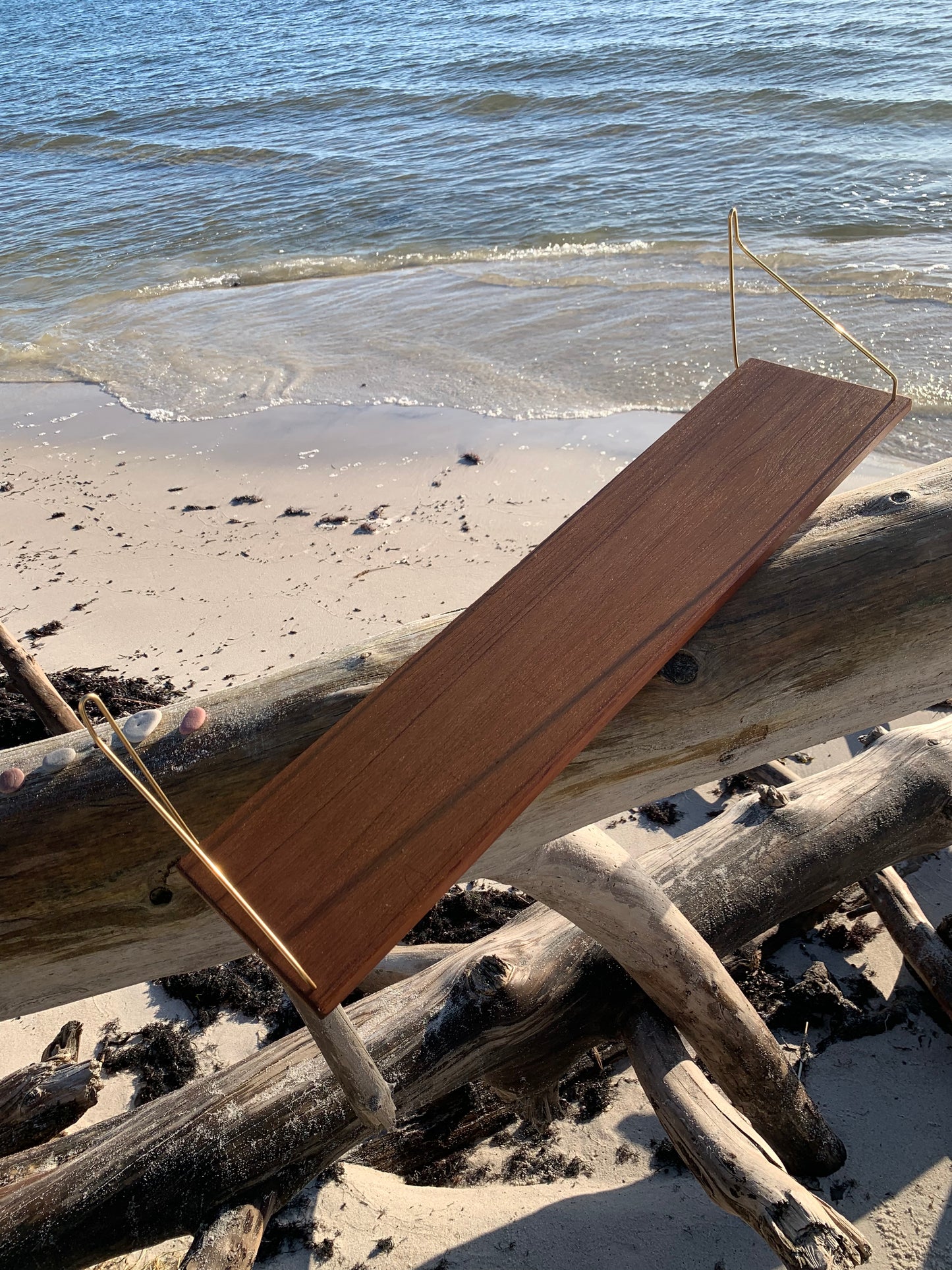 Hylde i teak