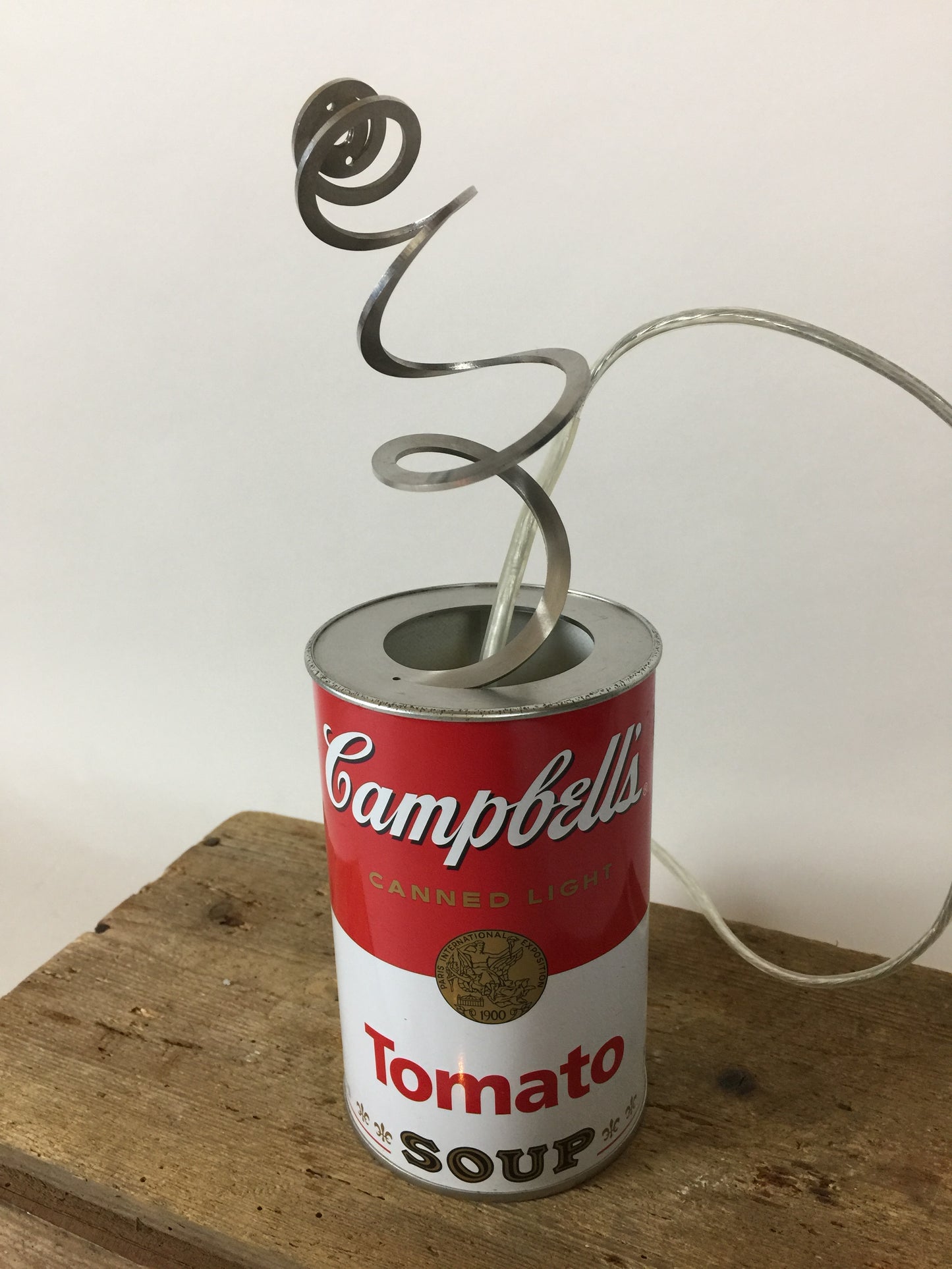 Tomatsuppelampe... Ja, du læste rigtigt