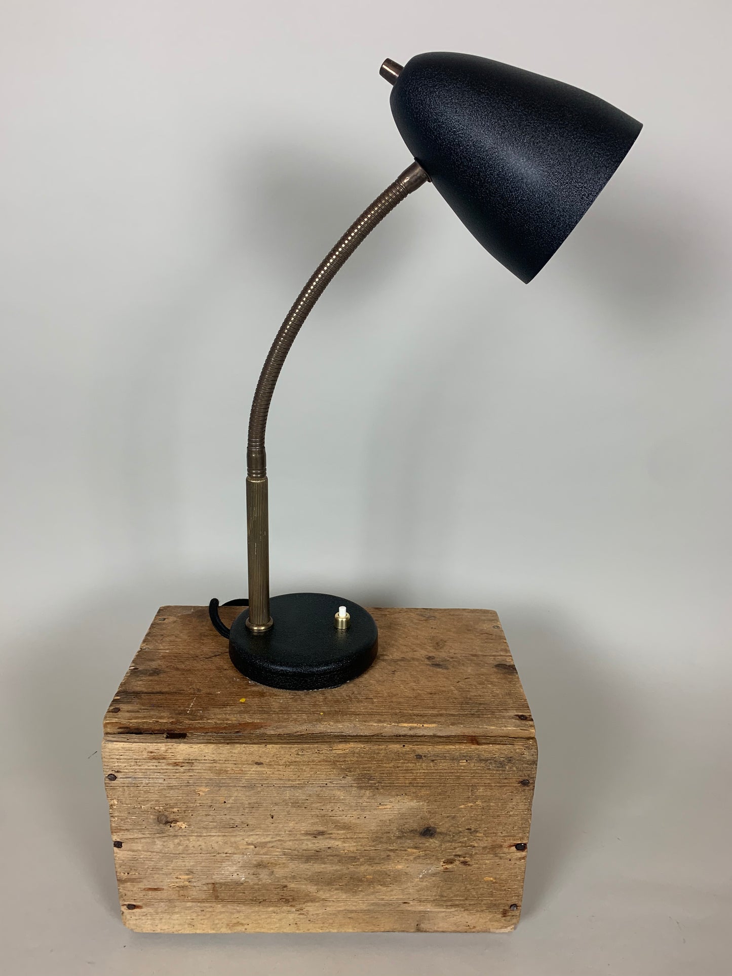 Vintagelampe med flexarm - Sort