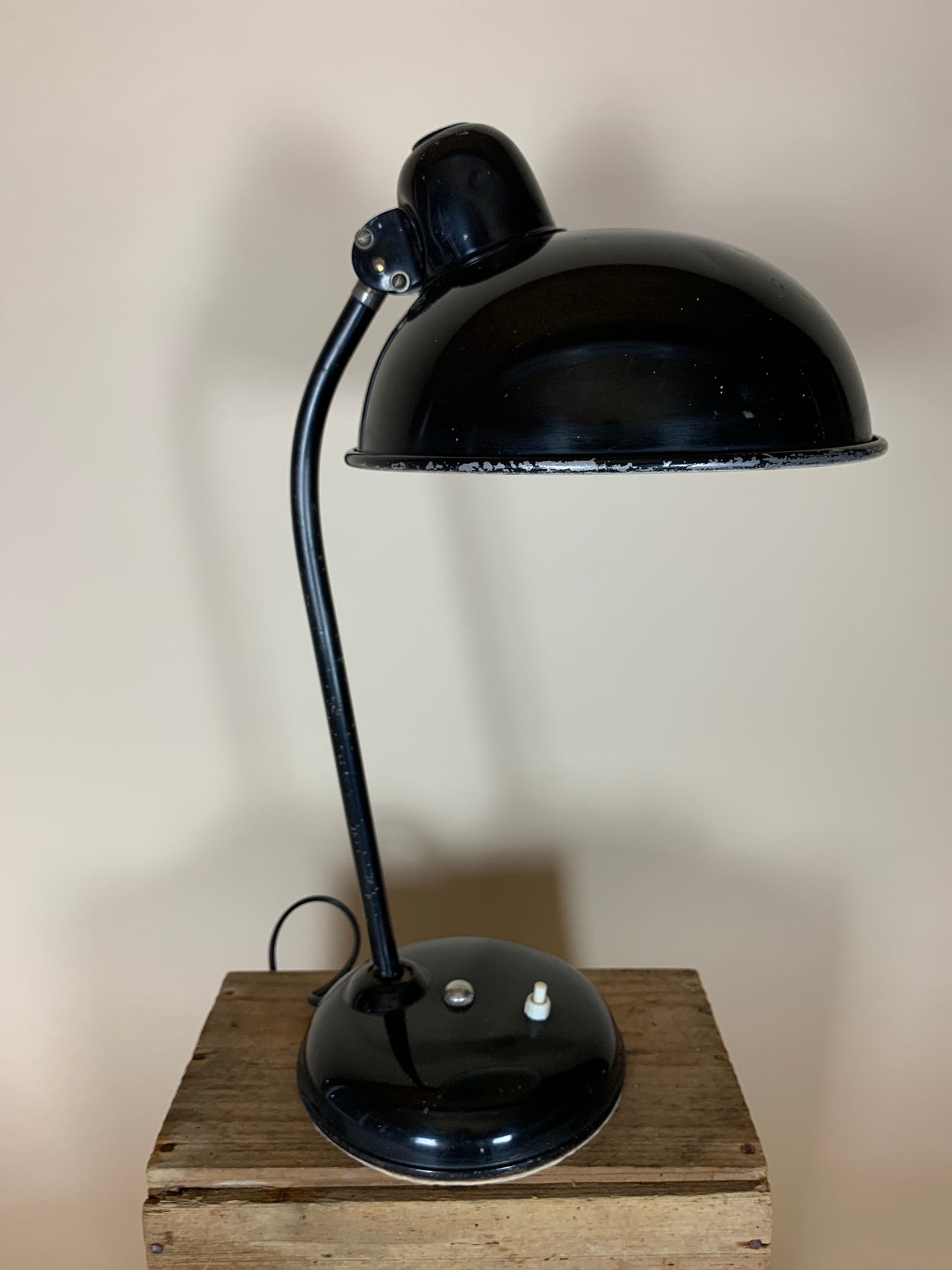 Helo bordlampe - sort