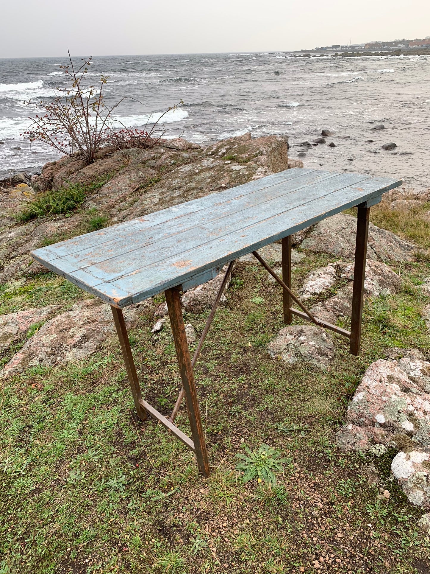 Skønt industrielt bord