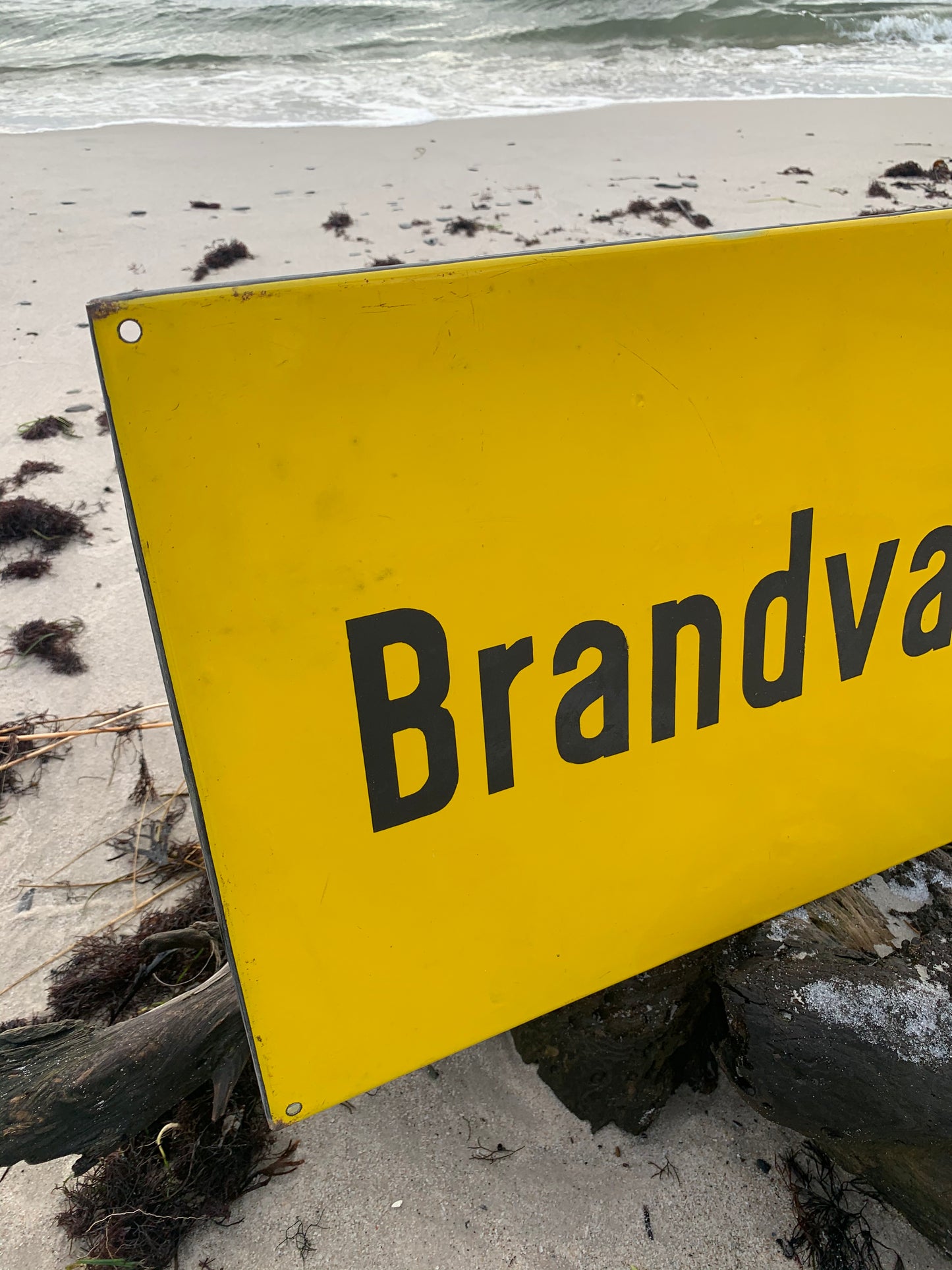 Emaljeskilt - Brandvagt
