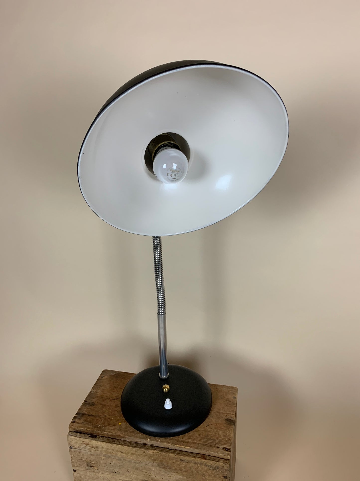 Helo bordlampe - Sort