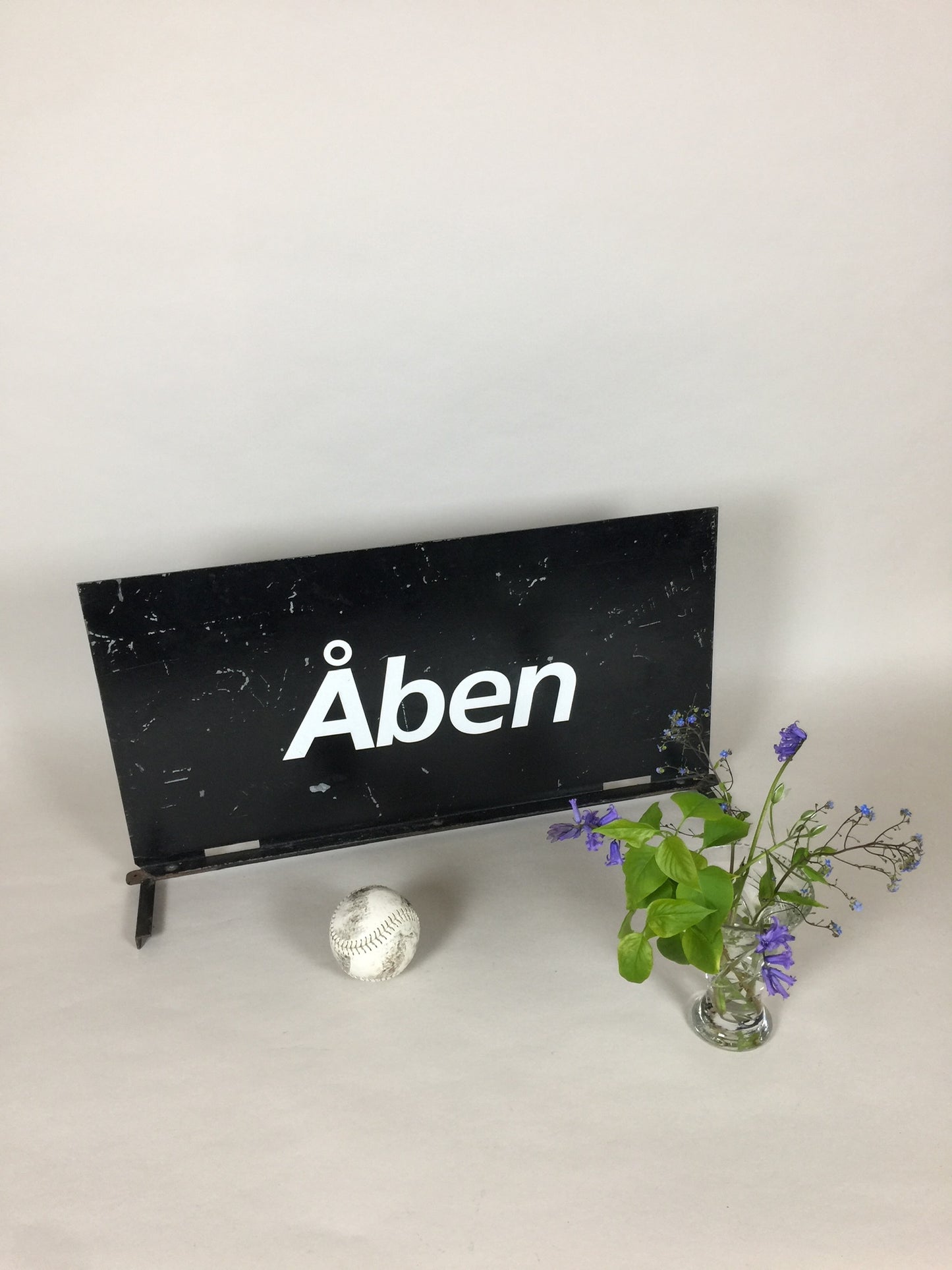 Åben og lukket skilt