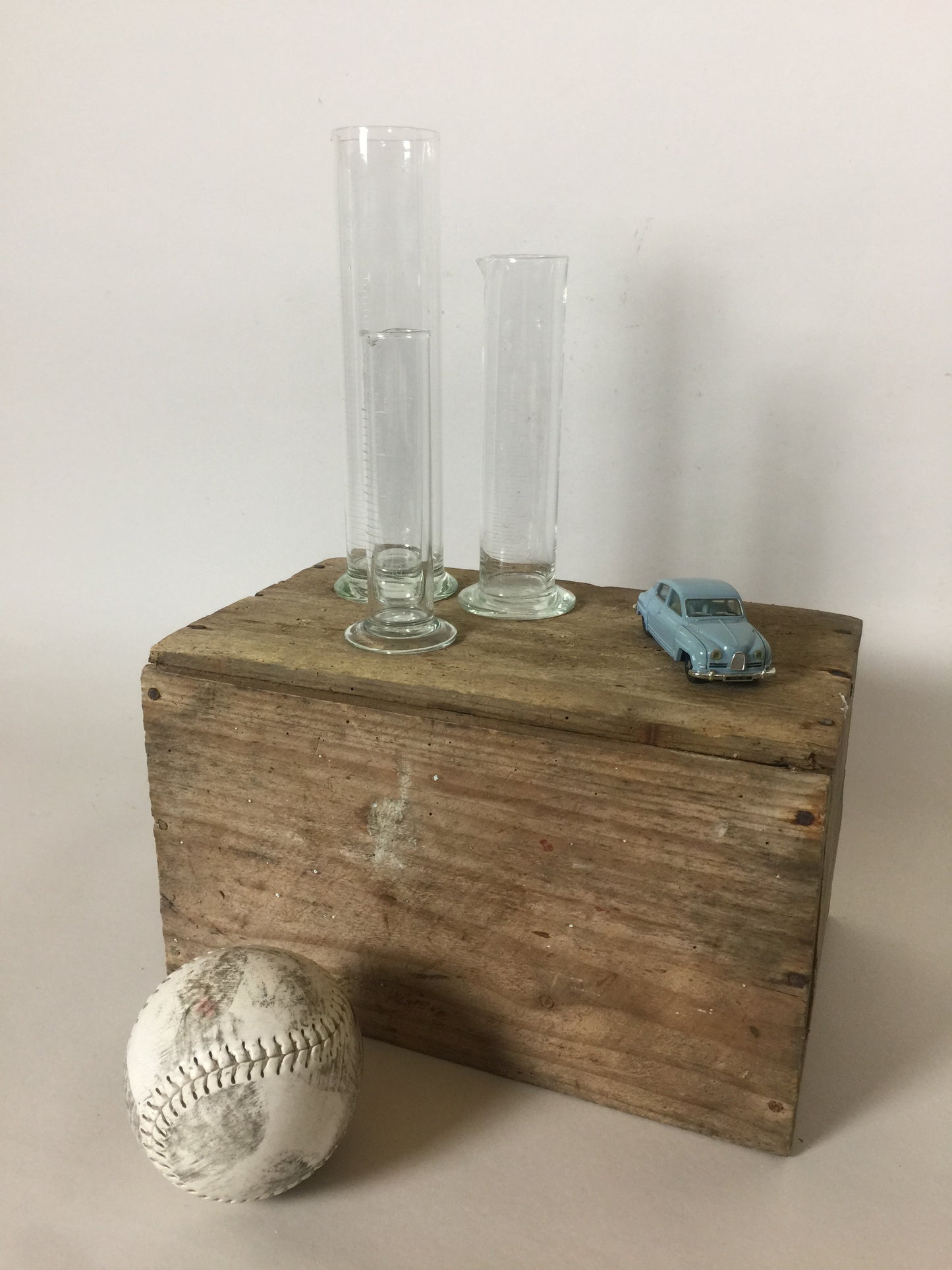 Fine laboratorieglas - sæt med 3 stk.