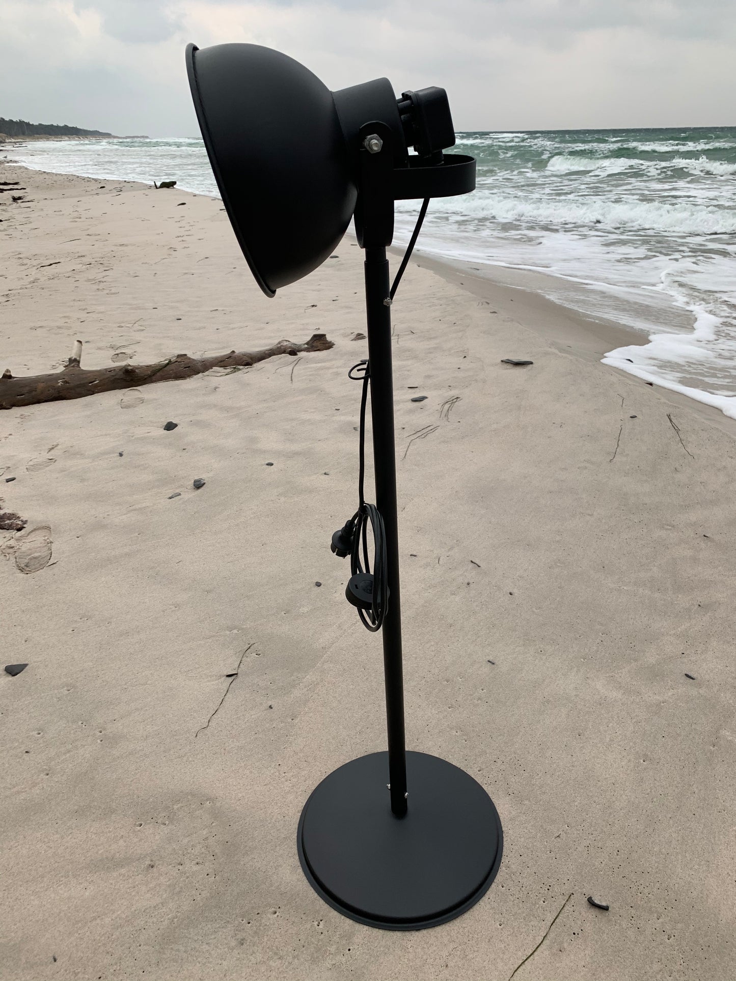 Industriel gulvlampe