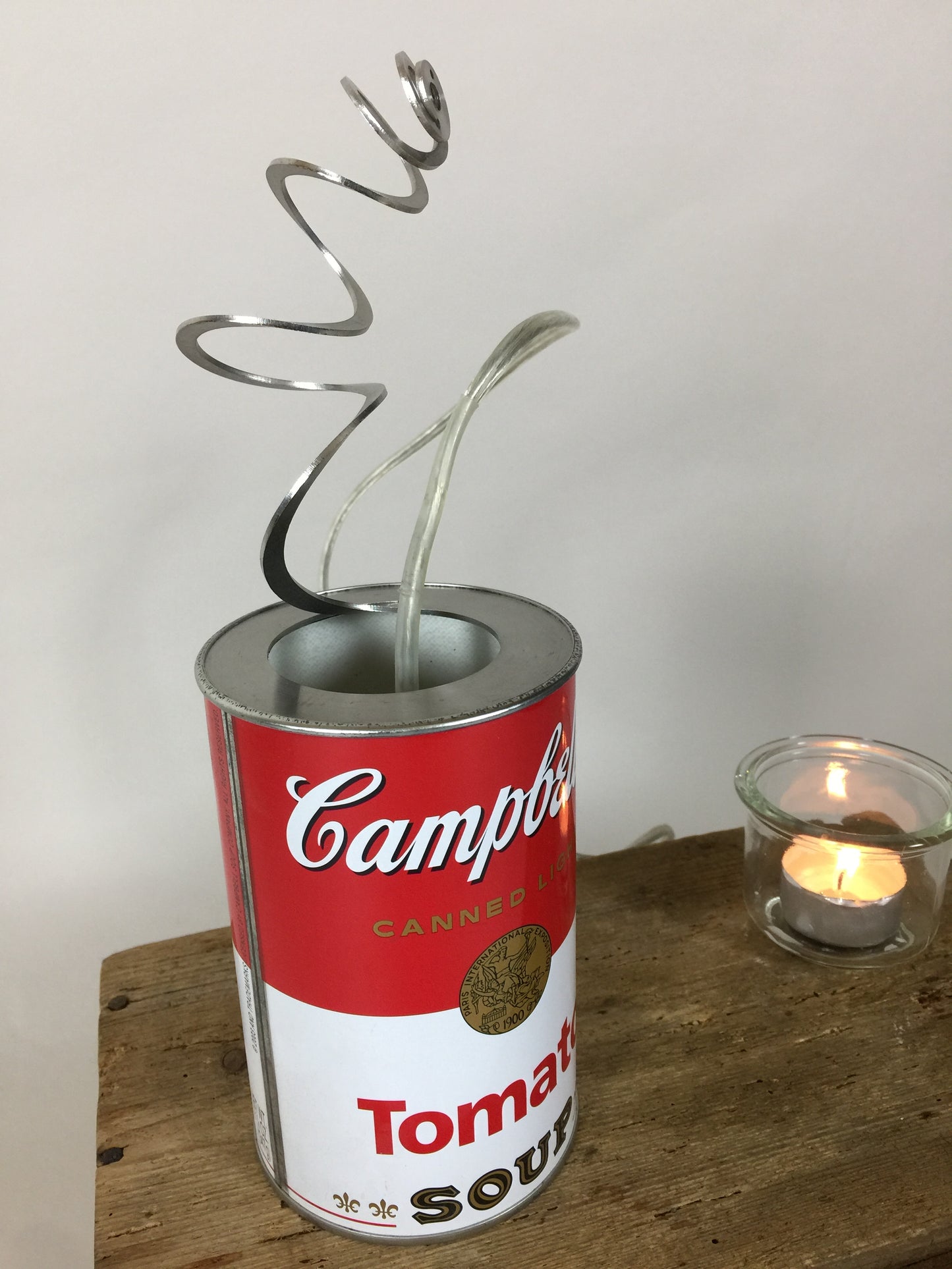 Tomatsuppelampe... Ja, du læste rigtigt