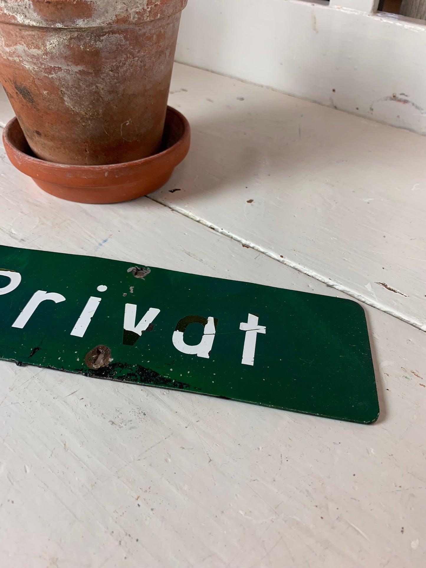 Privat skilt