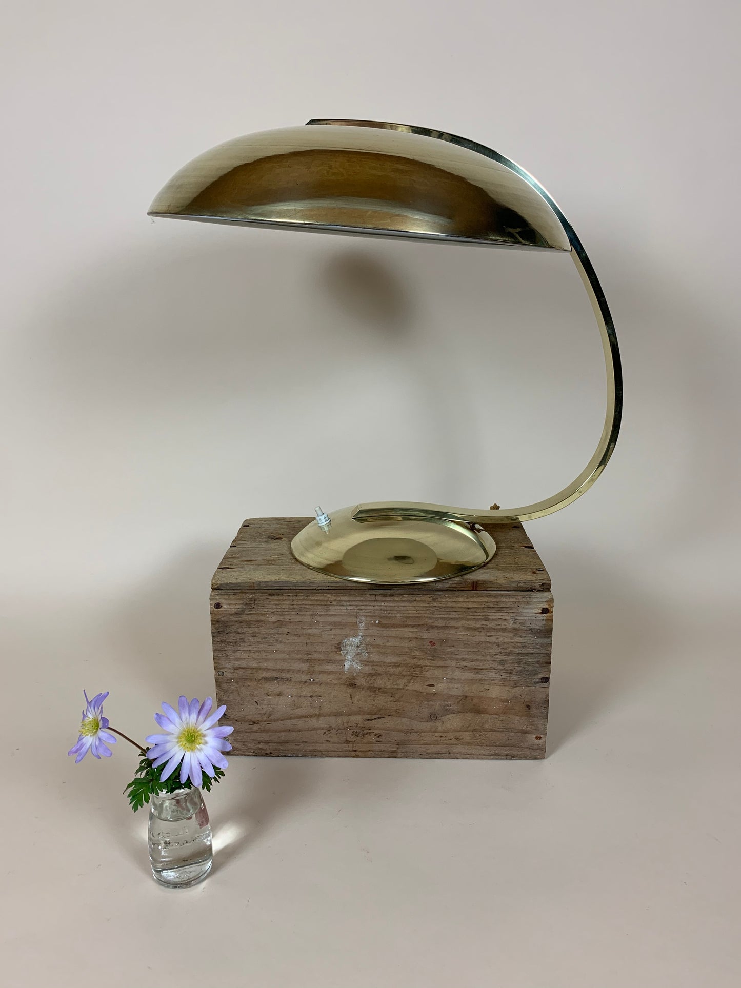 Hillebrand messinglampe