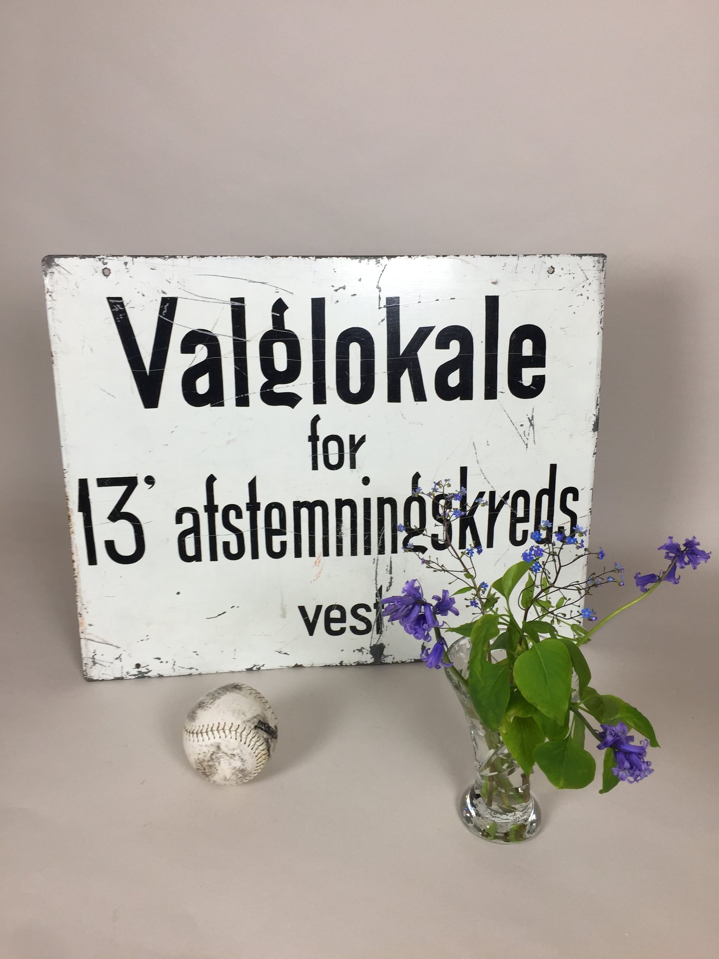 Valgskilt 13 Vest
