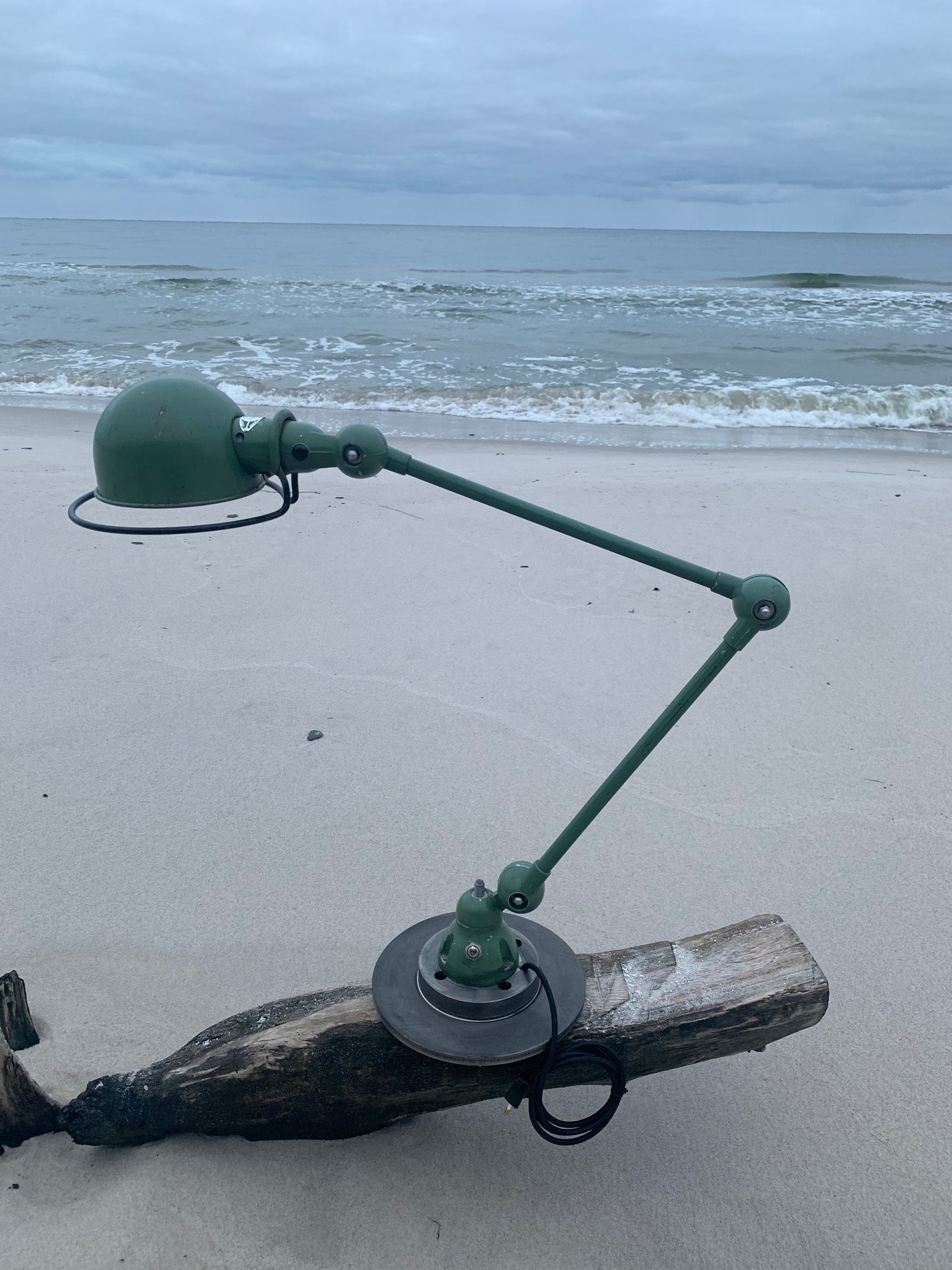 Jieldé bord/væg lampe med to arme - Grøn