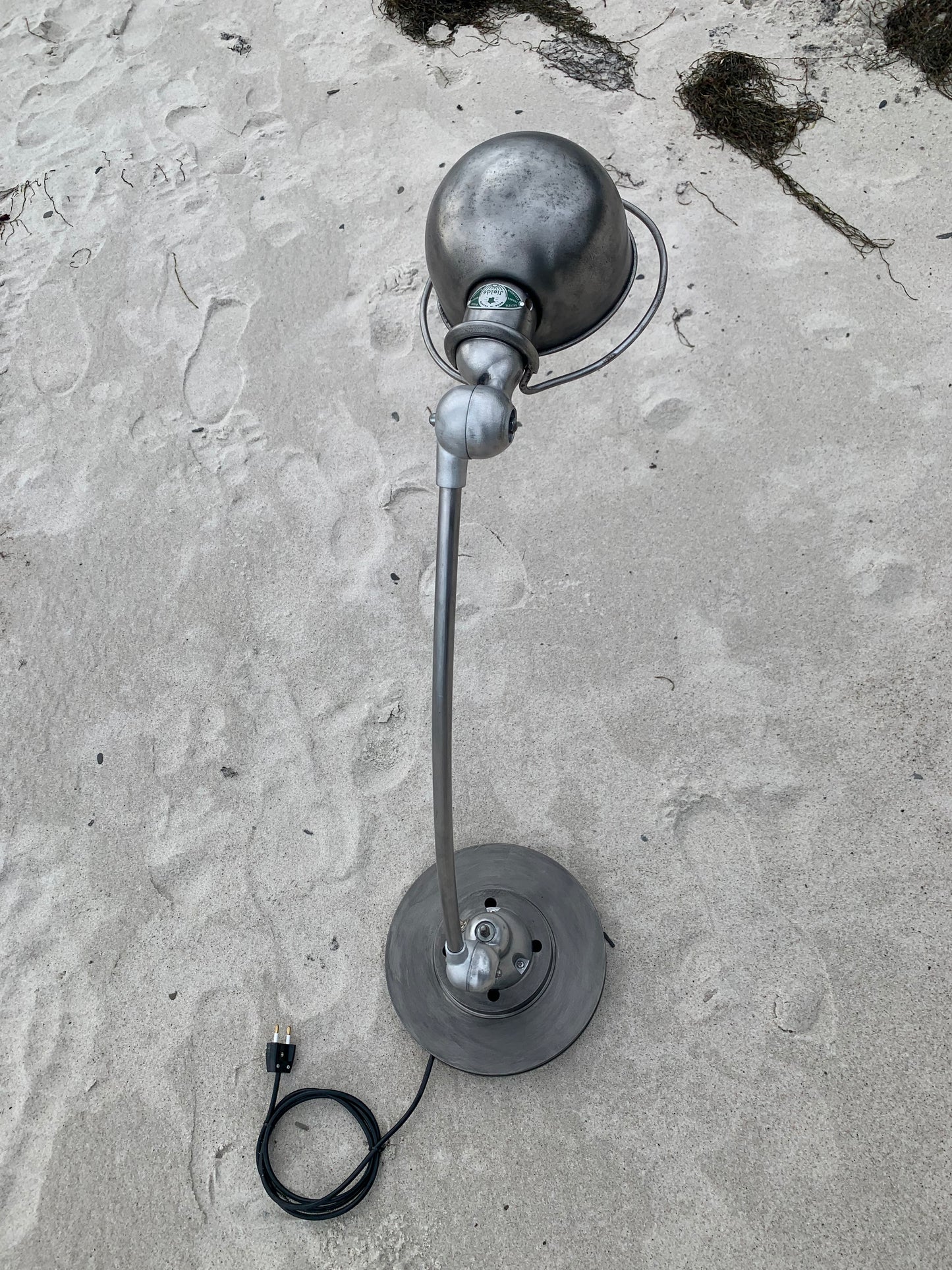 Jieldé bordlampe med buet arm